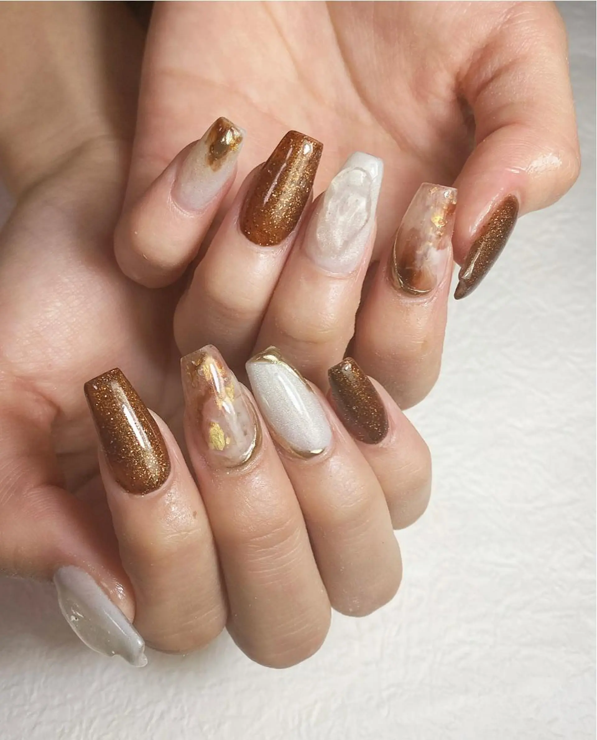 ネイル ニュアンスネイル スカルプネイル ✾ NailRoom Latina🌻💓のネイルデザイン