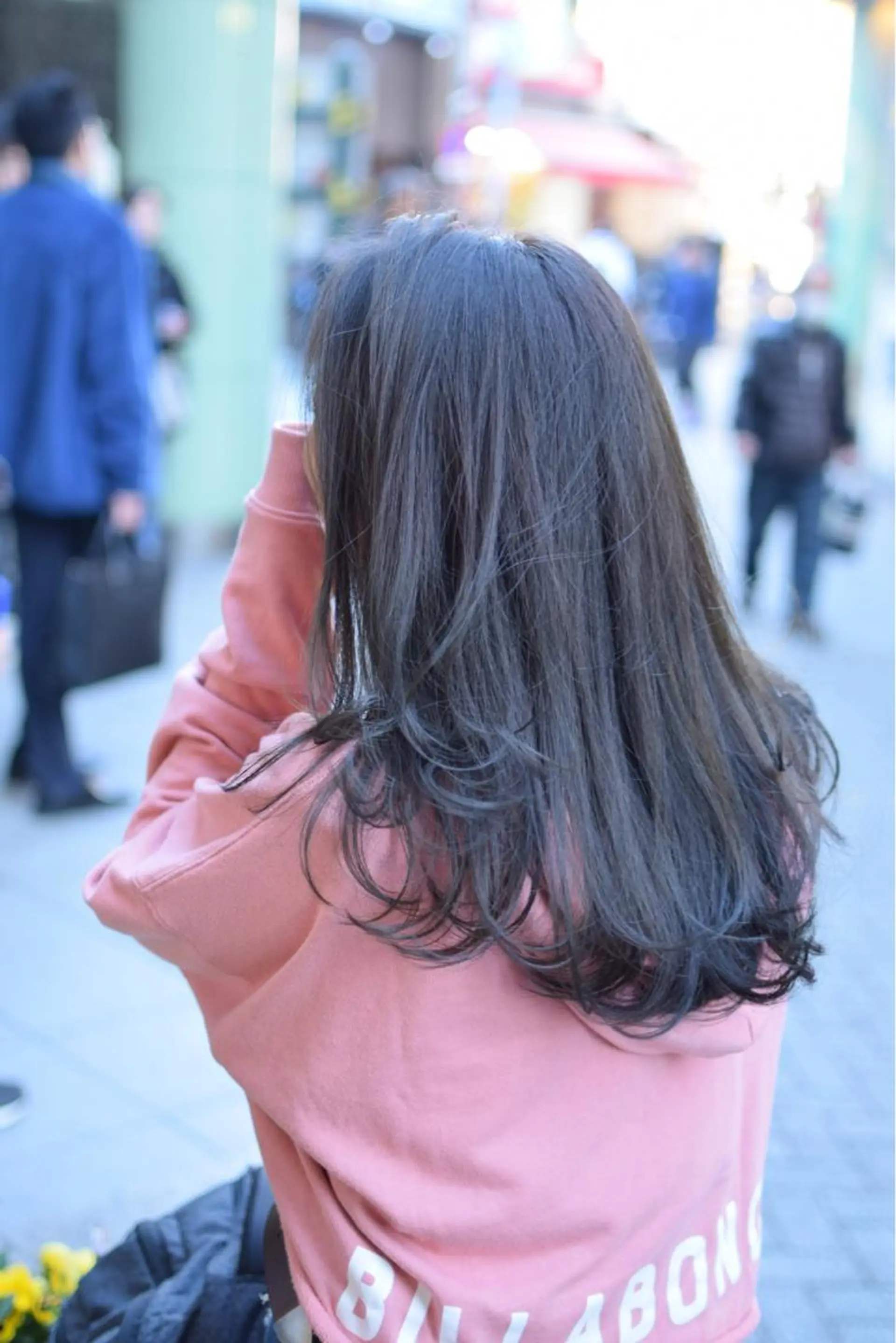 ロング カラー ヘアアレンジ ケアブリーチ白髪染め TAKUMIのヘアスタイル