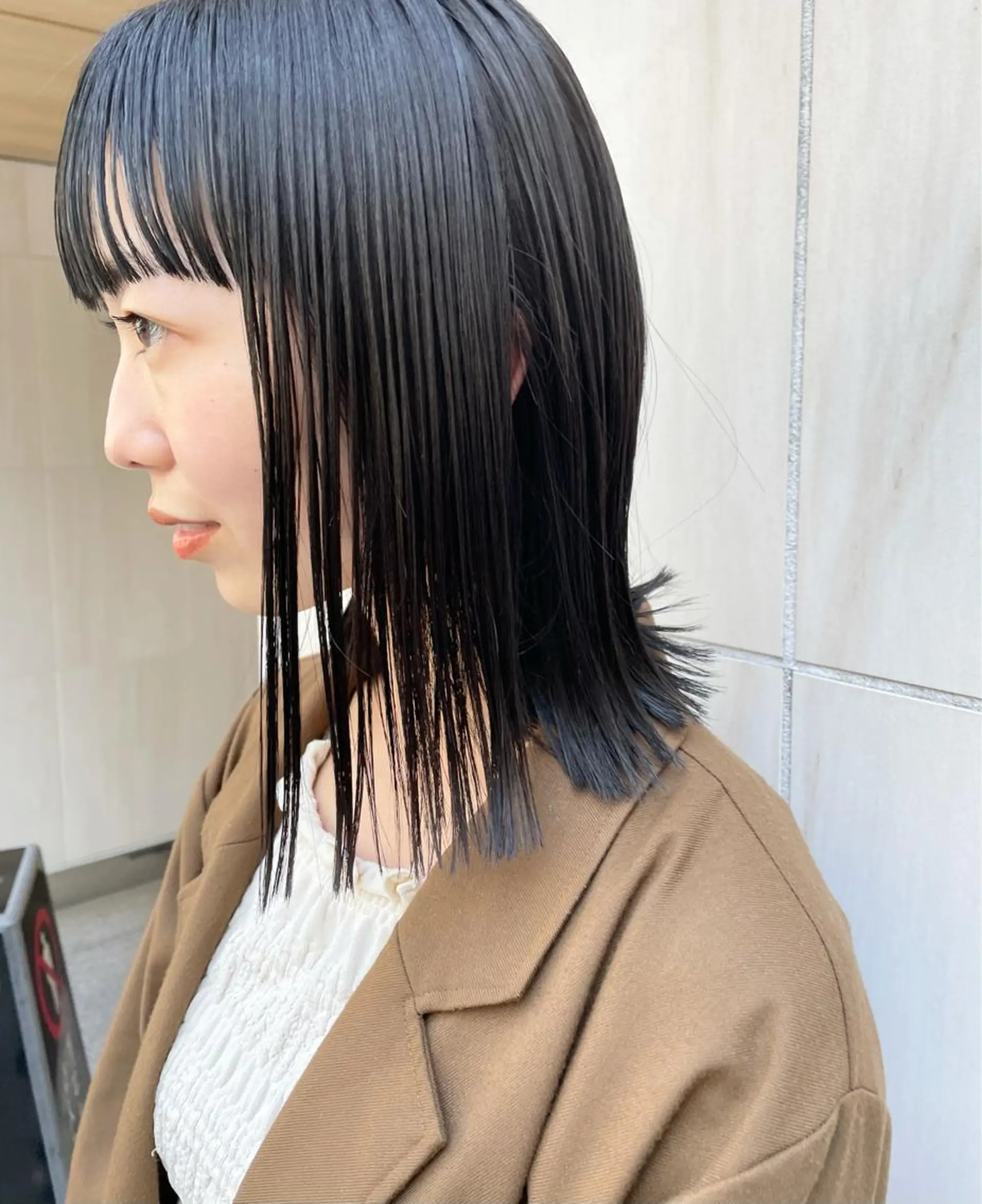 ミディアム カラー カット ヘアカラー トリートメント tatsumi/ボブ ウルフ/レイヤーのヘアスタイル