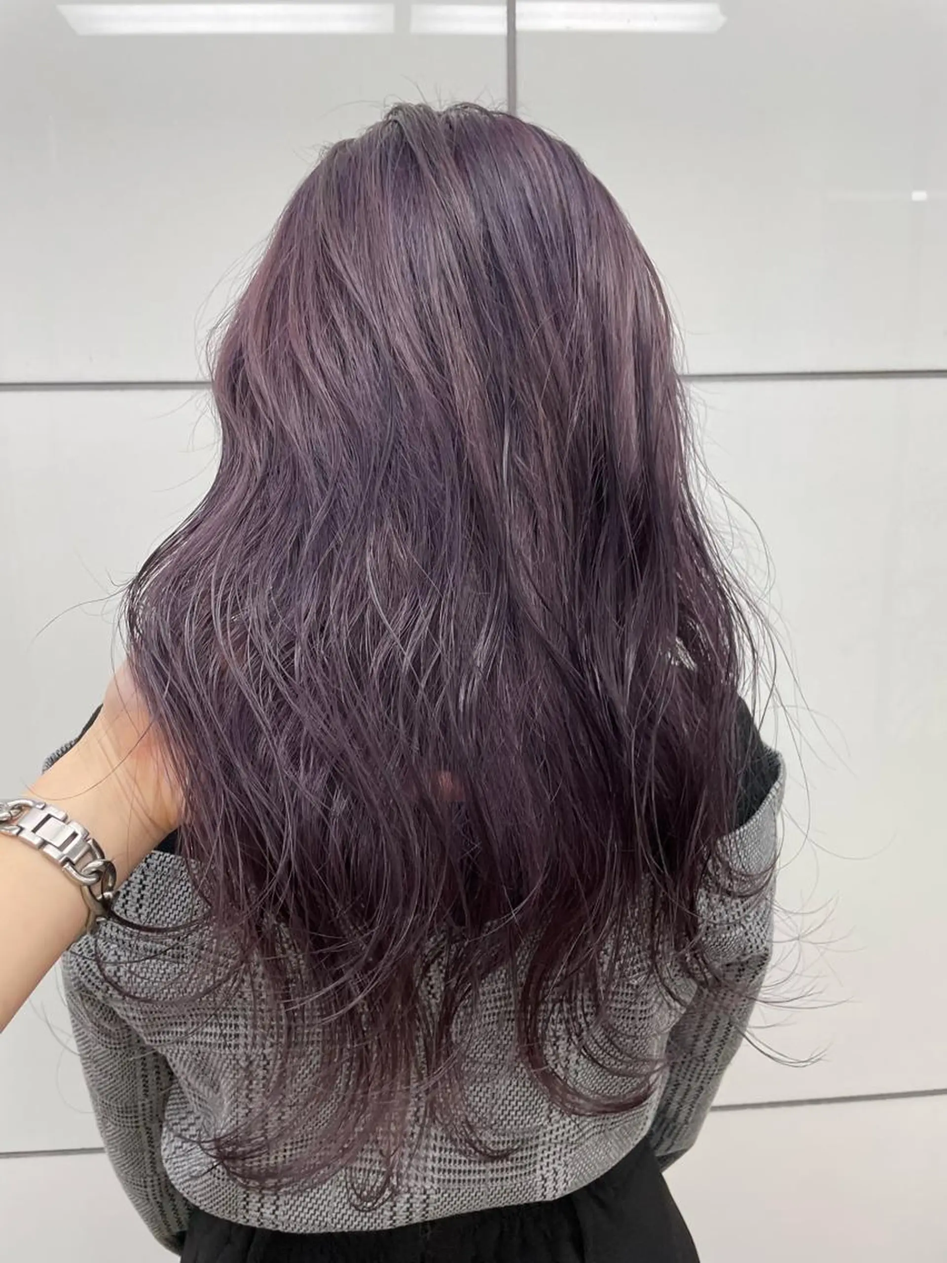 セミロング 髪質改善カラー 🫧川井麻由のヘアスタイル