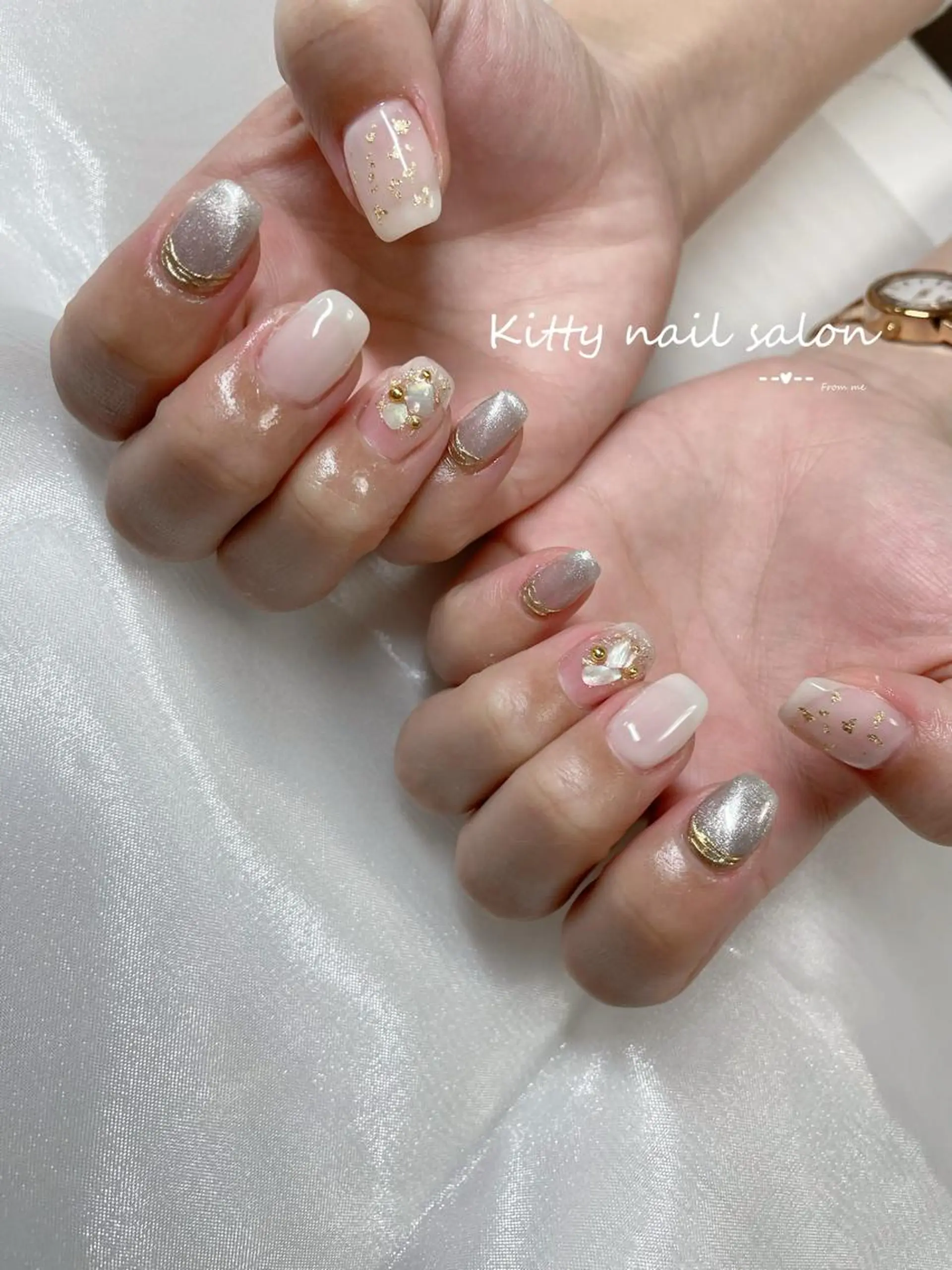 ネイル ハンドネイル kitty nail salonのネイルデザイン