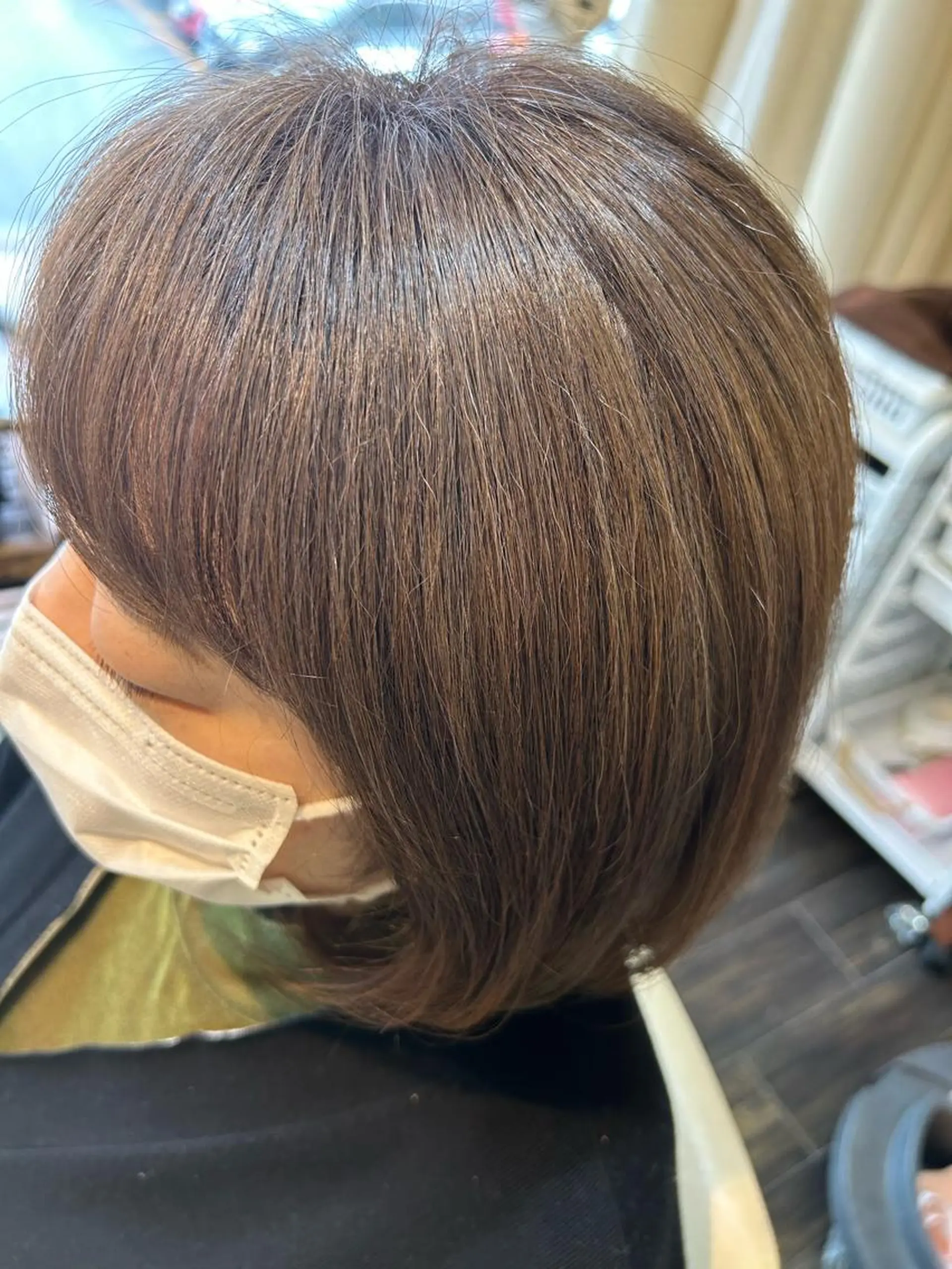 ミディアム カラー ヘアカラー トリートメント ヘアセット DiMPlE  ディンプル所属・🌸スタイリスト 山浦美恵のヘアスタイル