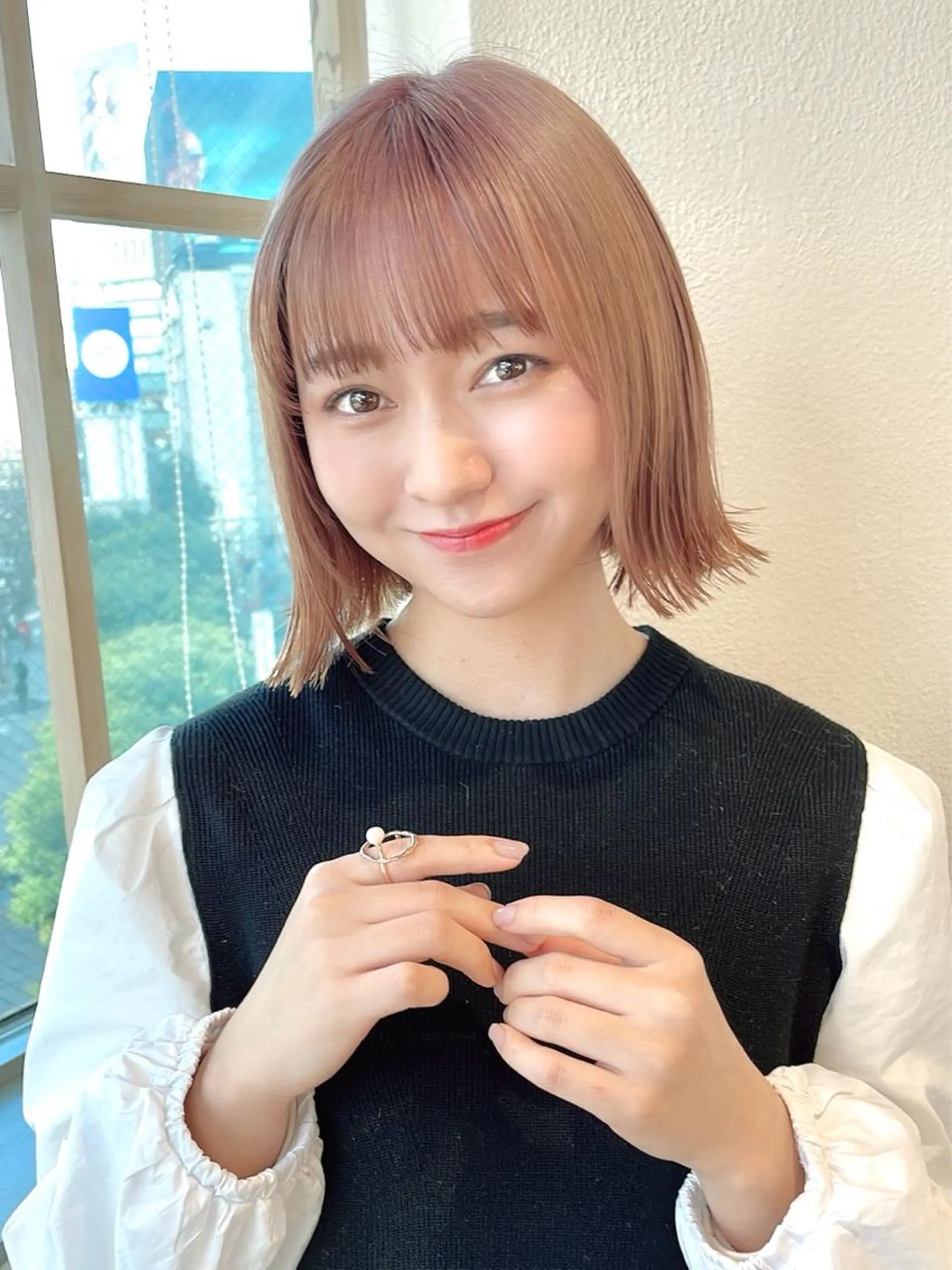 ミディアム ヘアカラー トリートメント 市原 大翼のヘアスタイル