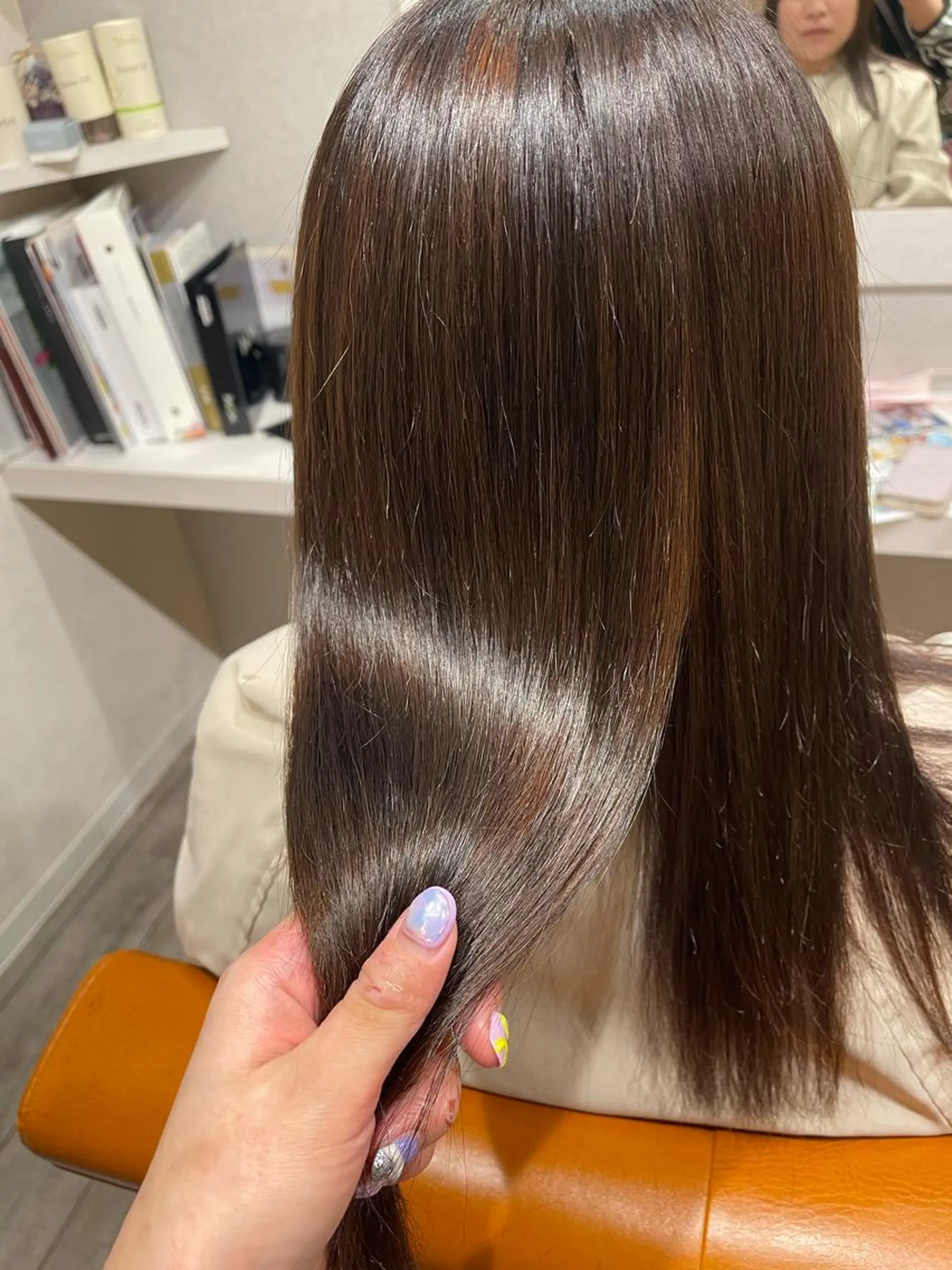 ロング カット 縮毛矯正 YAP！HAIR所属・YAP！HAIR トコツメアヤノのヘアスタイル
