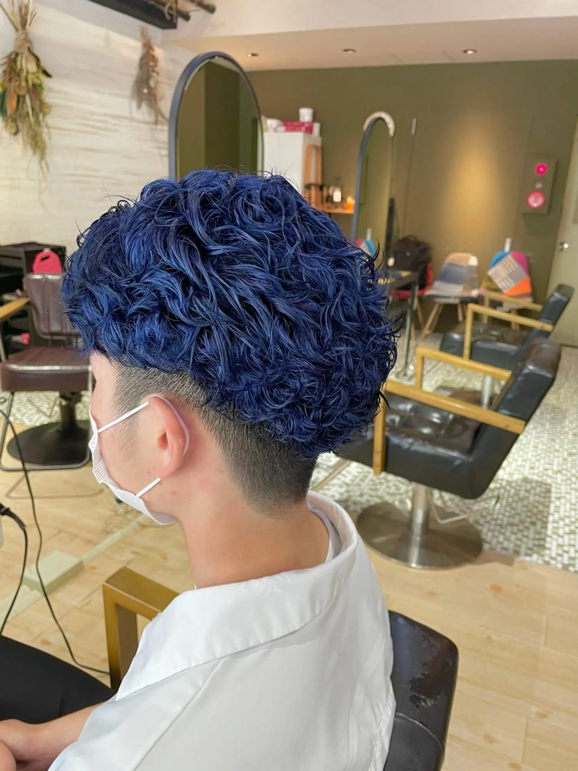 ショート メンズ メンズブリーチ メンズパーマ トリートメント カット ヘアカラー トリートメント ヘアセット シェアサロン〜糸ito〜所属・Hiro ヒロのヘアスタイル