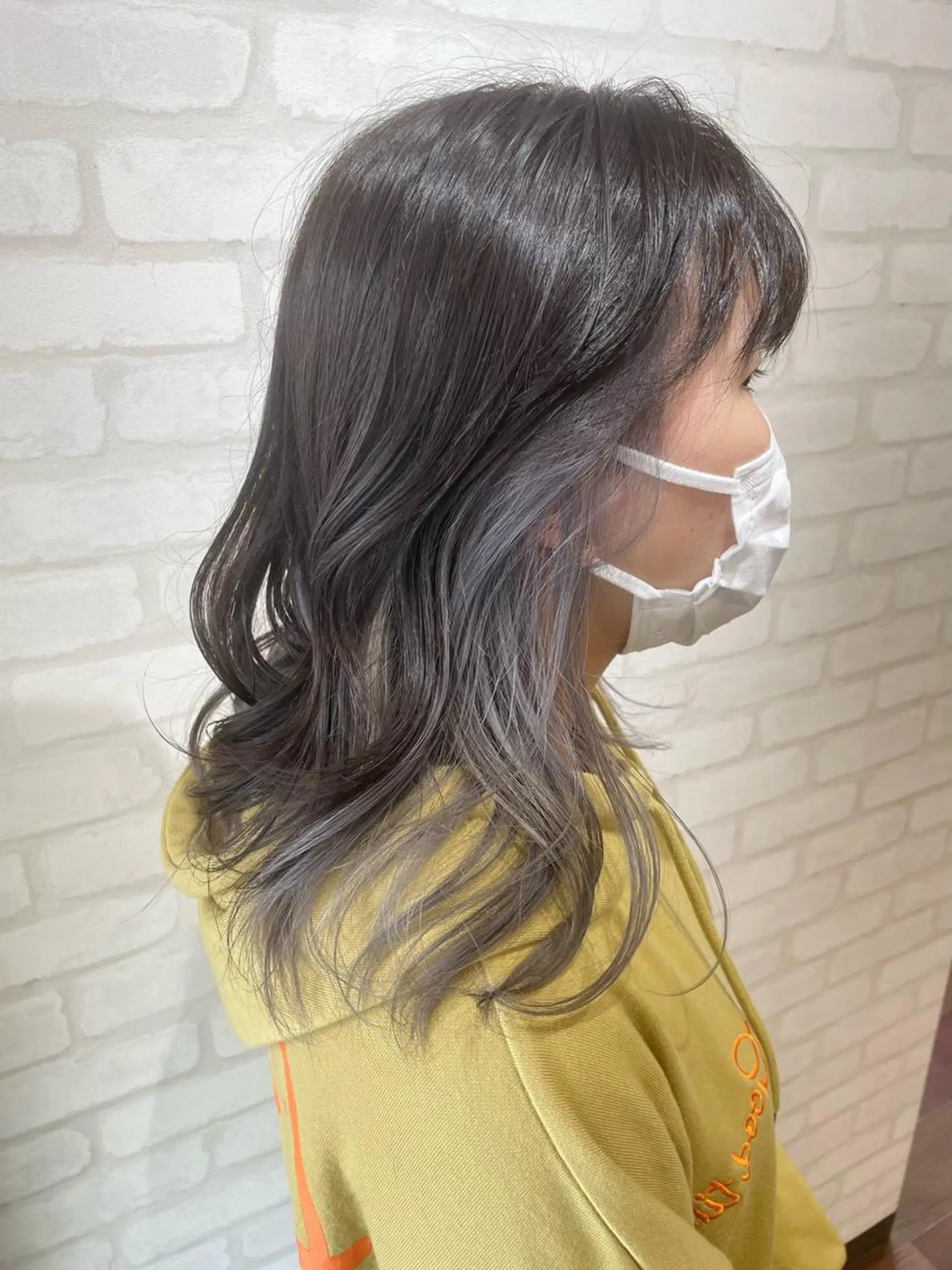 ミディアム ヘアカラー 🌝秦 美羽🌝のヘアスタイル