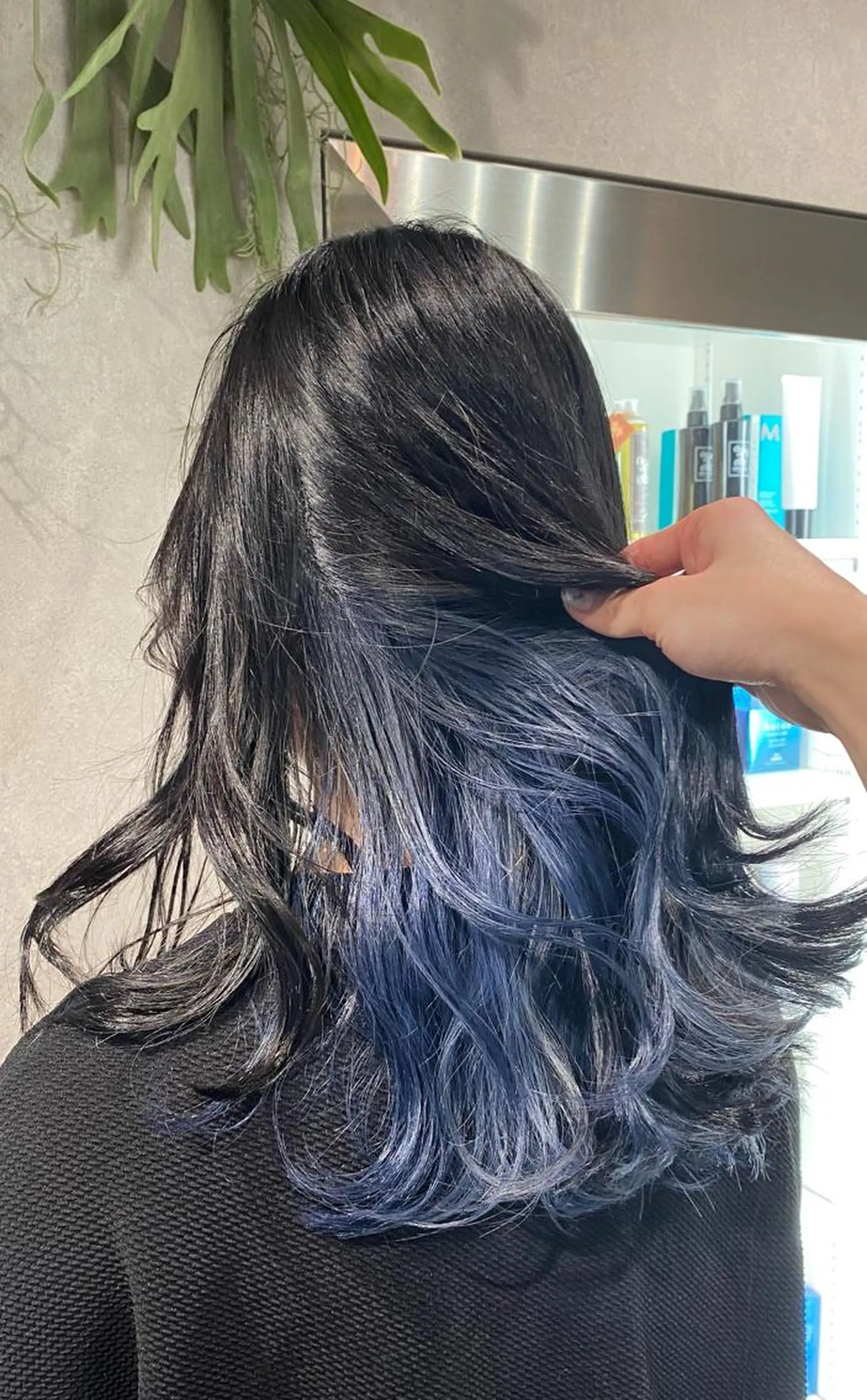 セミロング カラー ヘアカラー お洒落カジュアル🍃 まなとのヘアスタイル