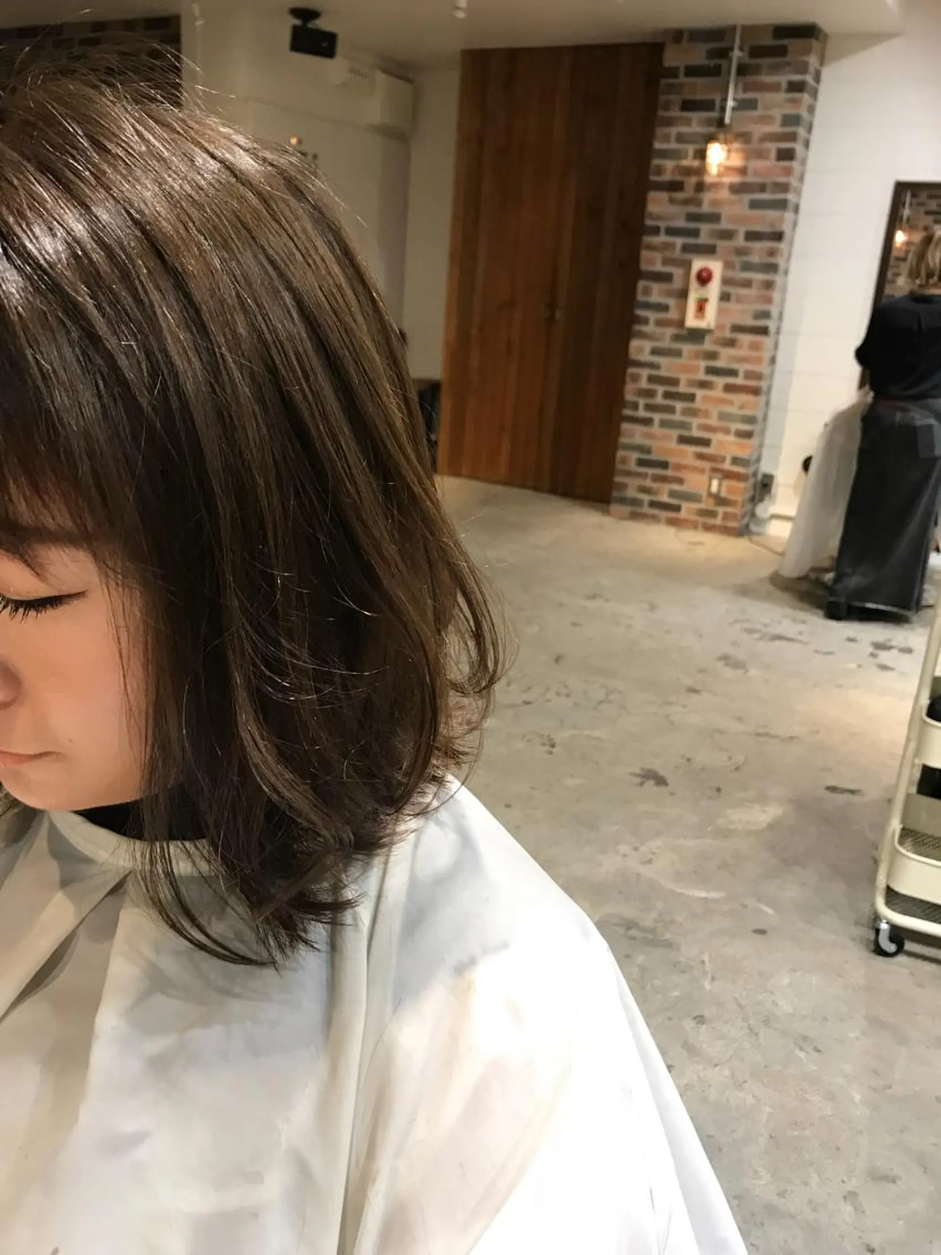 ショート カラー パーマ ヘアアレンジ メンズ キッズ アッシュ ブルーカラー ブルーアッシュ 透明感カラー Forest. -髪質改善-のヘアスタイル