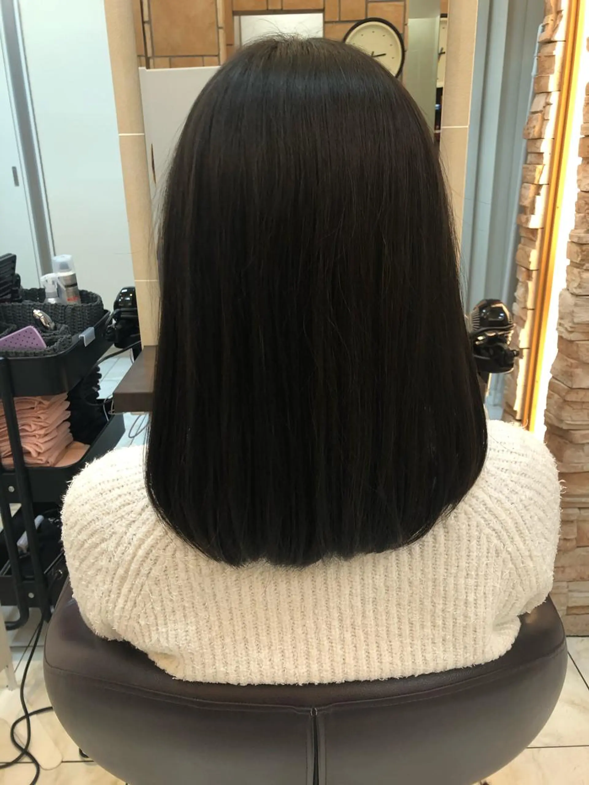 セミロング 垢抜け透明感カラー 🌻篠崎あずさ🌻のヘアスタイル