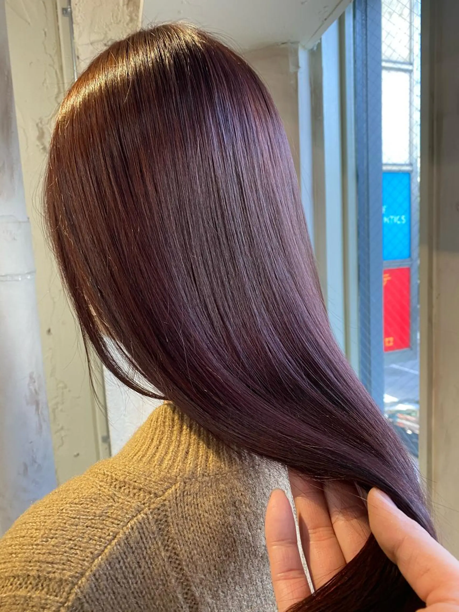 ロング カラー ラベンダーカラー ヘアカラー ALLY（アリー）所属・ミニモお気に入り数 No.1宍戸雄弥のヘアスタイル