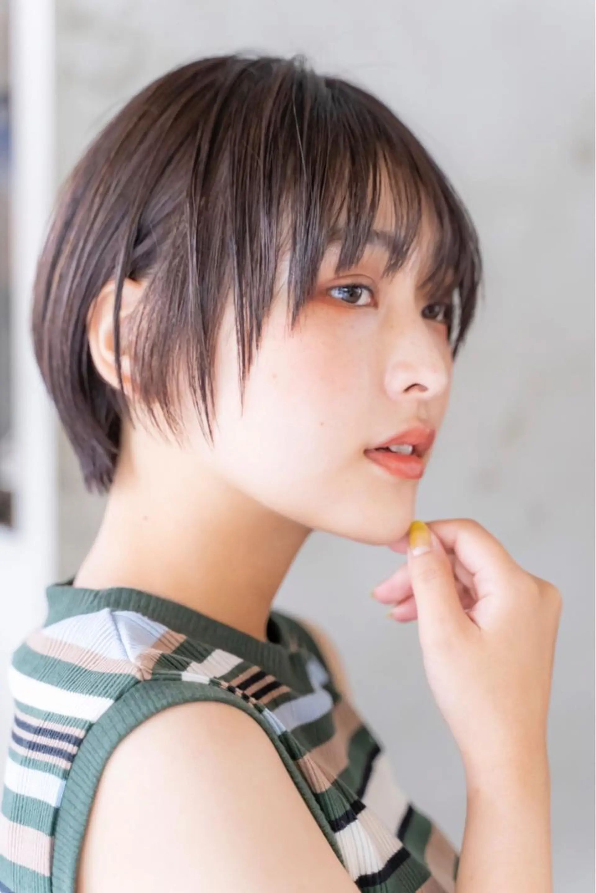 ショート カット ヘアカラー トリートメント ヘッドスパ ヘアセット 山口 竣也のヘアスタイル