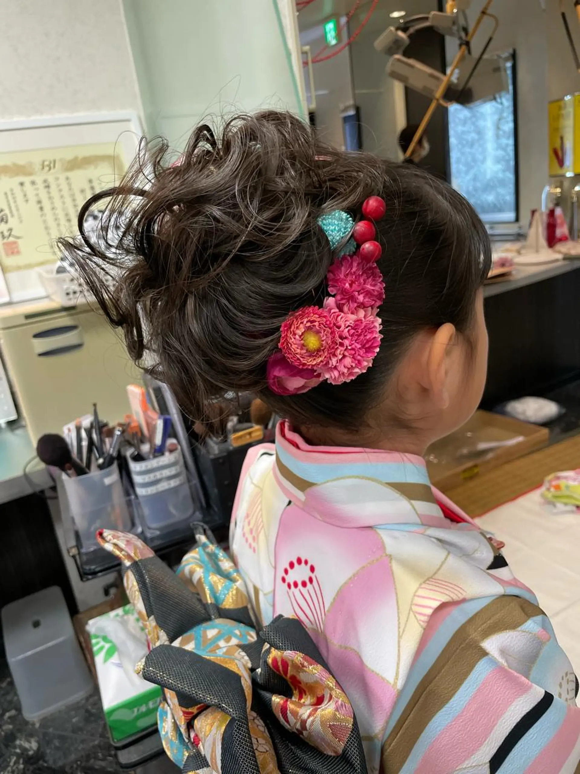 キッズ ボブ/レイヤー/ 茉莉花のヘアスタイル