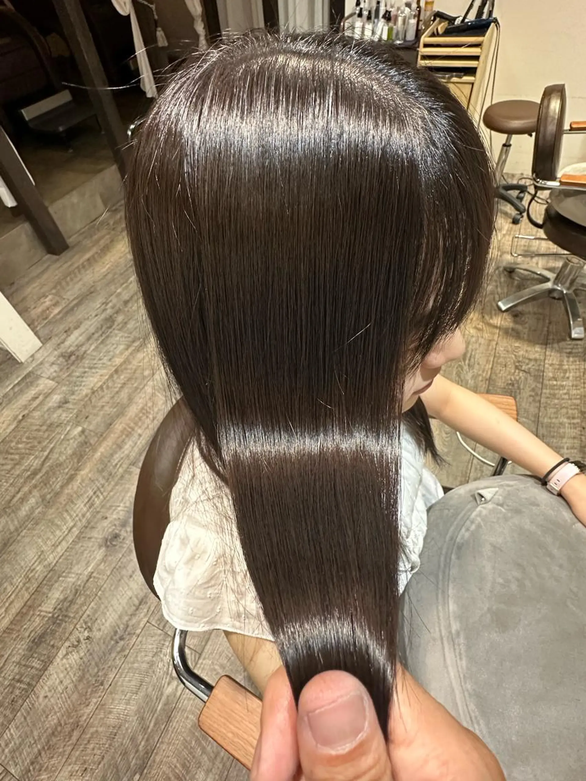 ロング Michel by chainon ミッシェルバイシェノン所属・美髪職人/傷ませない カラー/橋本拓弥のヘアスタイル