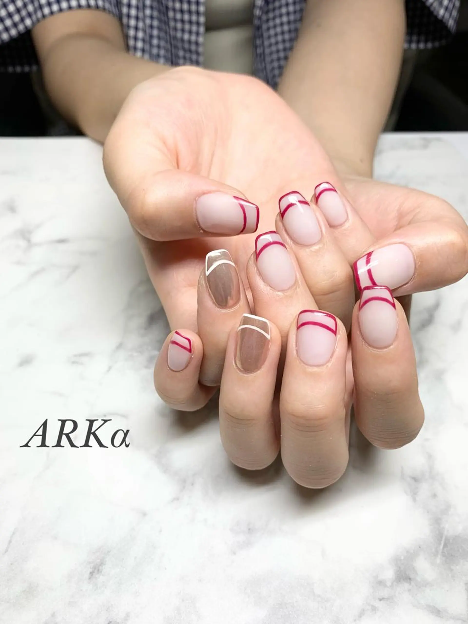 ネイル ハンドネイル ARKα SHIORIのネイルデザイン