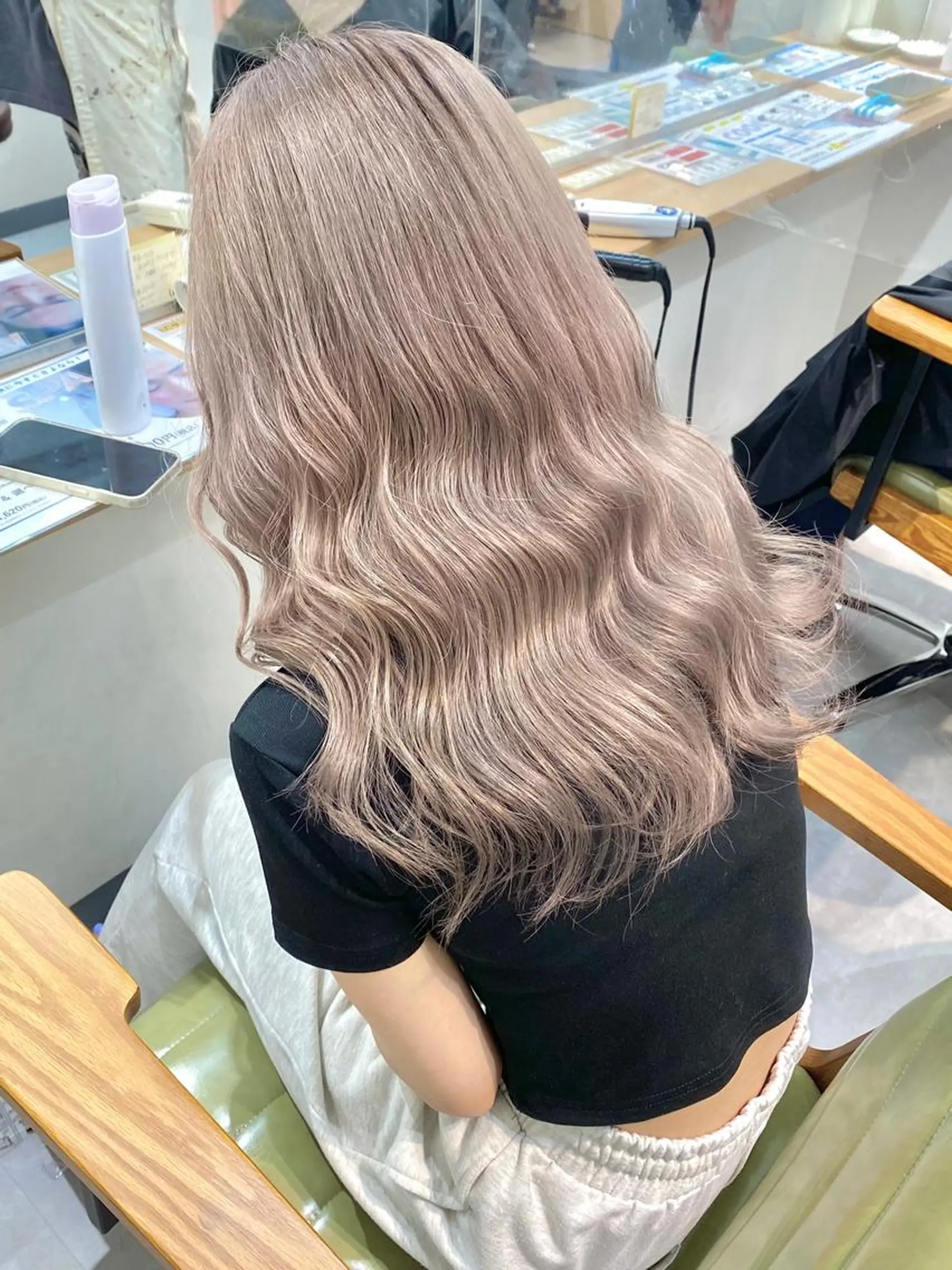 ロング カラー ピンクカラー シルバー カット ヘアカラー トリートメント ヘアセット 💘カラー特化美容師 尾崎拓己のヘアスタイル