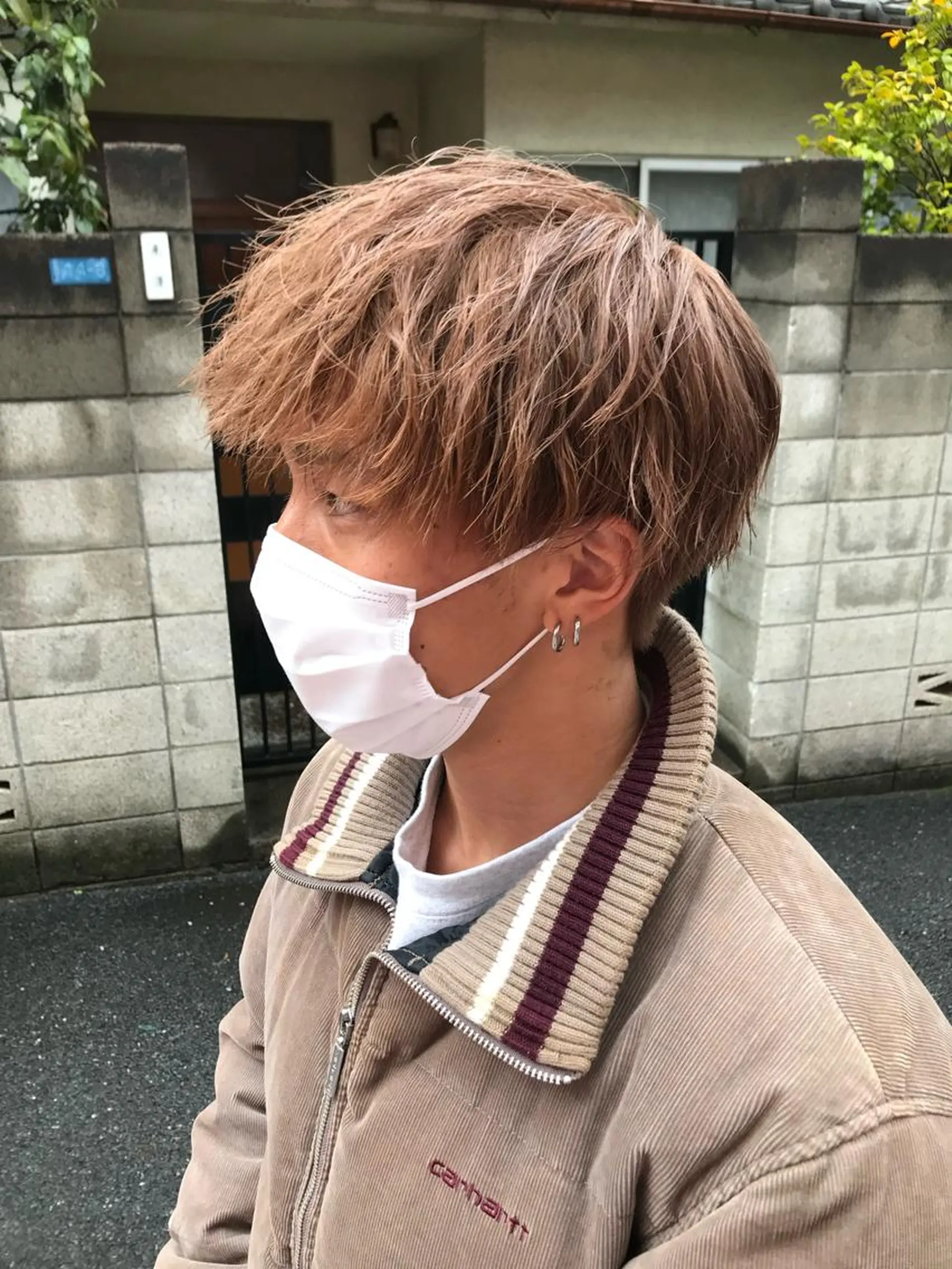 カラー メンズ 🧸ミルクティー🧸 kousei🧸のヘアスタイル