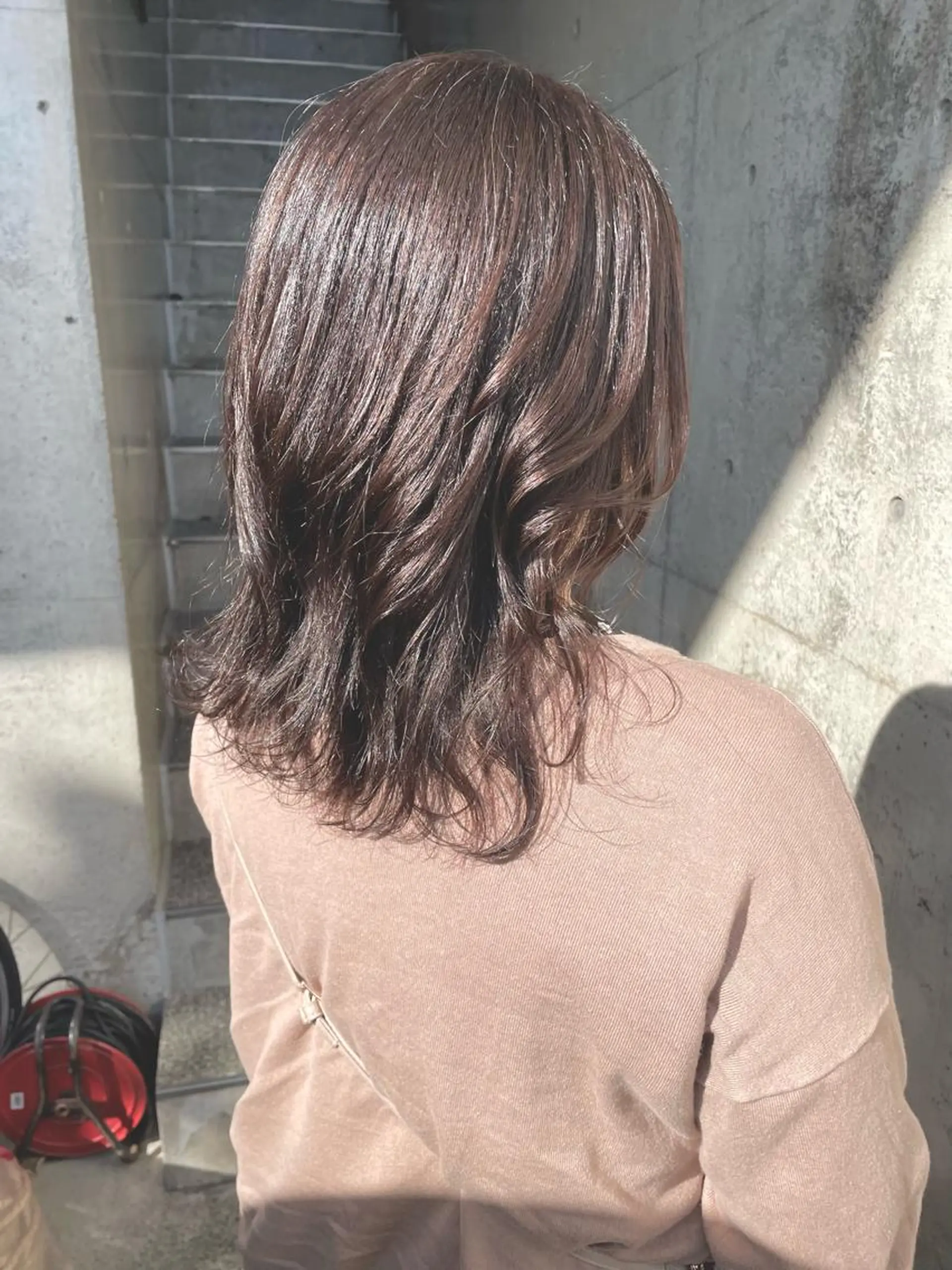 ミディアム カラー カット ヘアカラー トリートメント hair  design  ALBERO所属・日高 香織のヘアスタイル