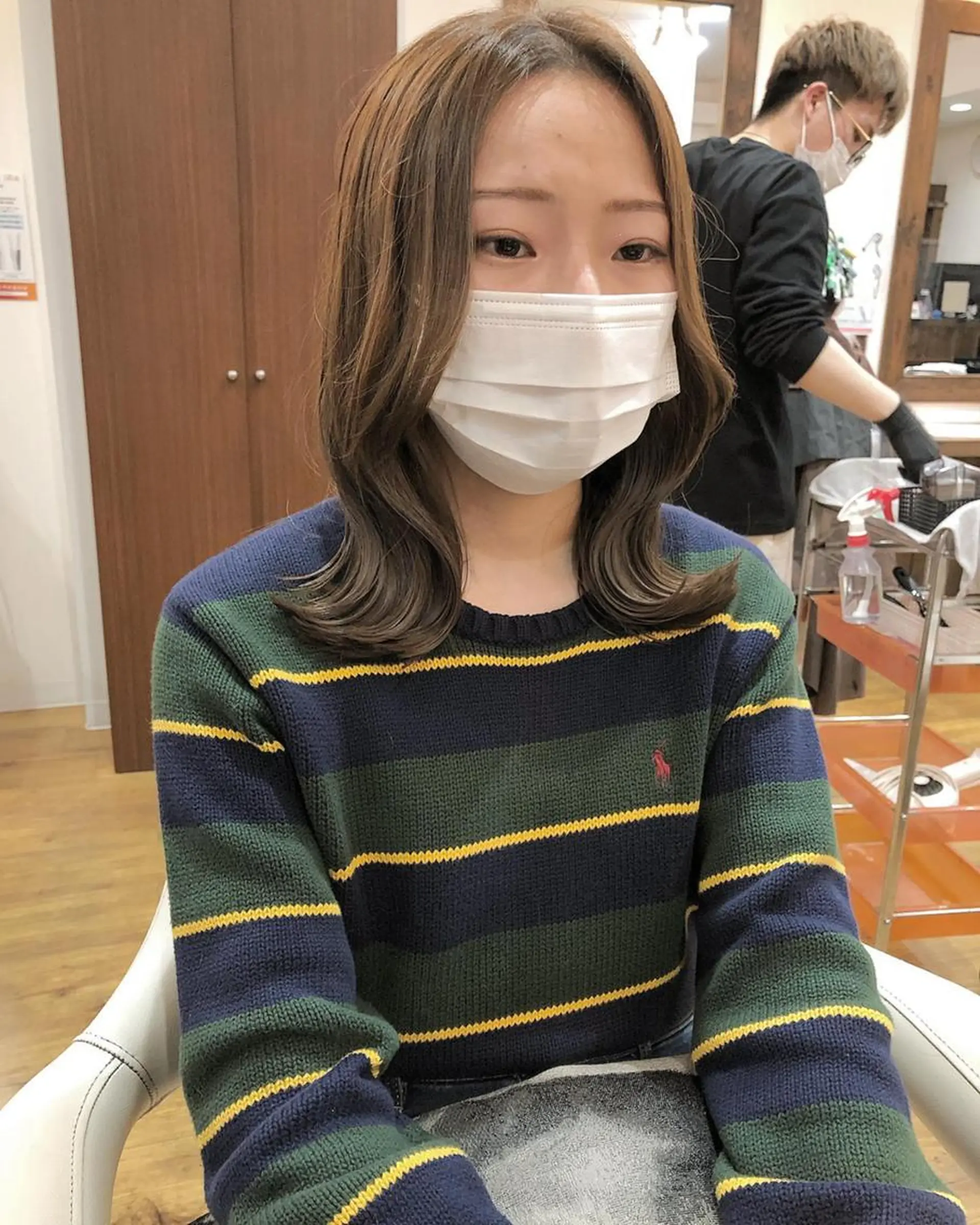 カラー アディクシーカラー アッシュ ブリーチ ダブルカラー グラデーションカラー 🌈ハイトーン/ ワタル🌈のヘアスタイル