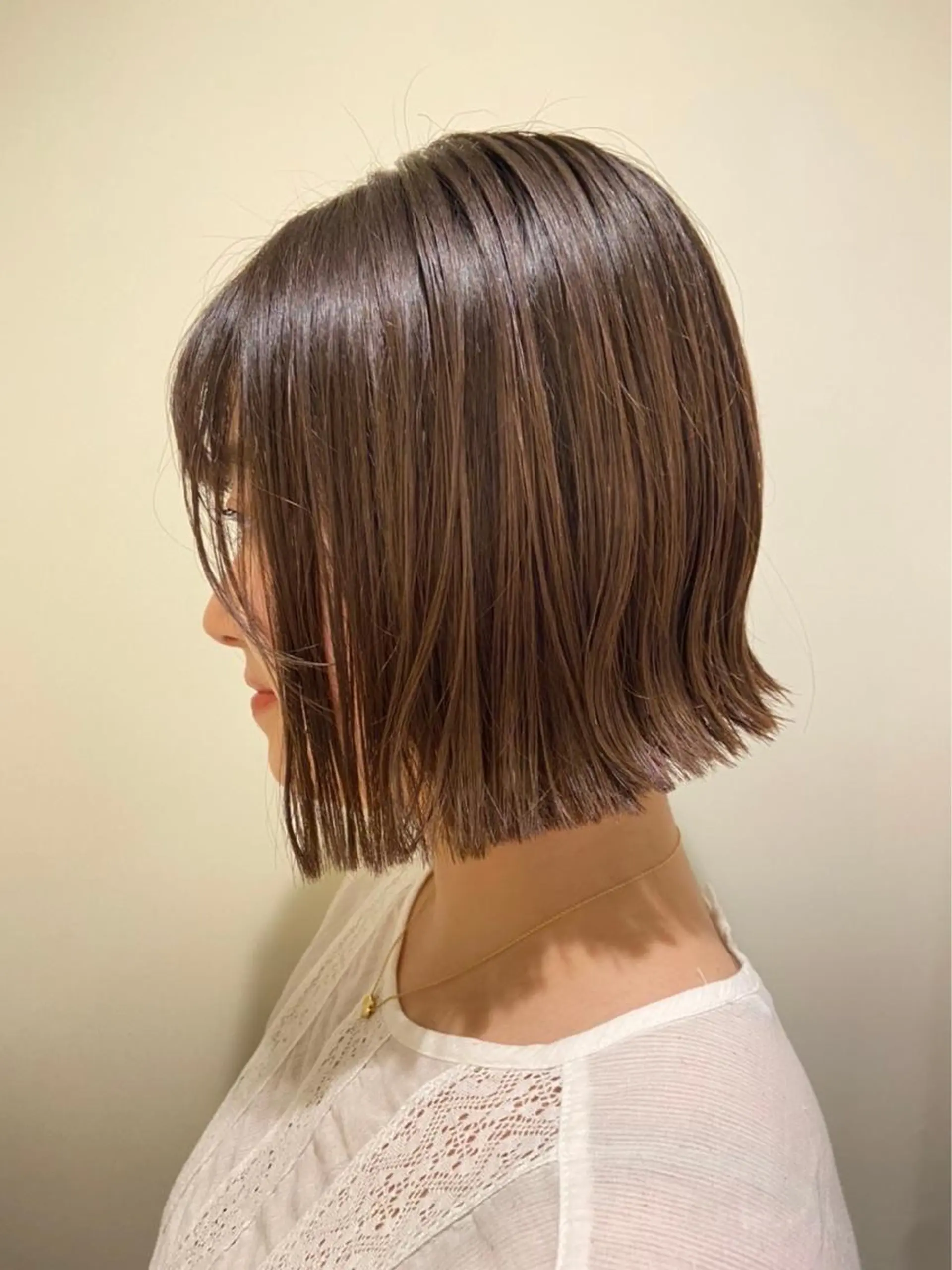 ショート SOLO所属・奈良 彩華のヘアスタイル