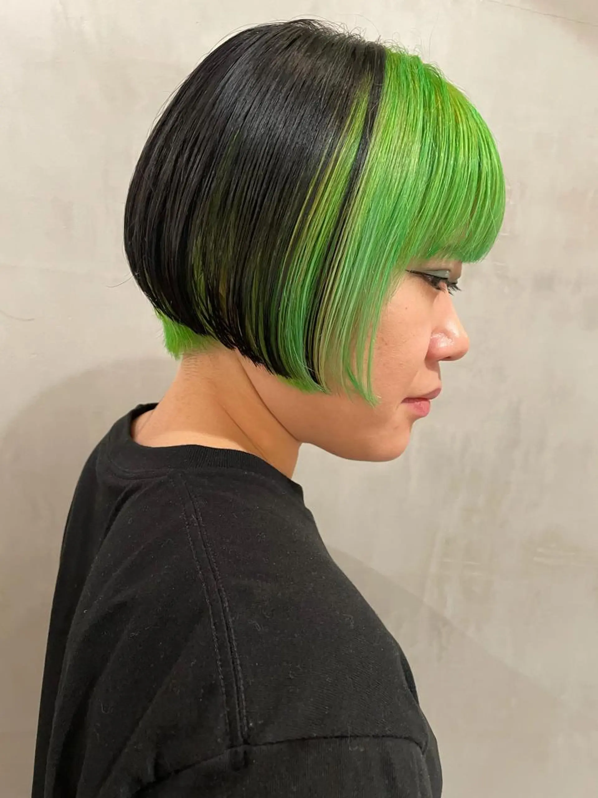 ショート カラー カット ヘアカラー トリートメント 優 作のヘアスタイル