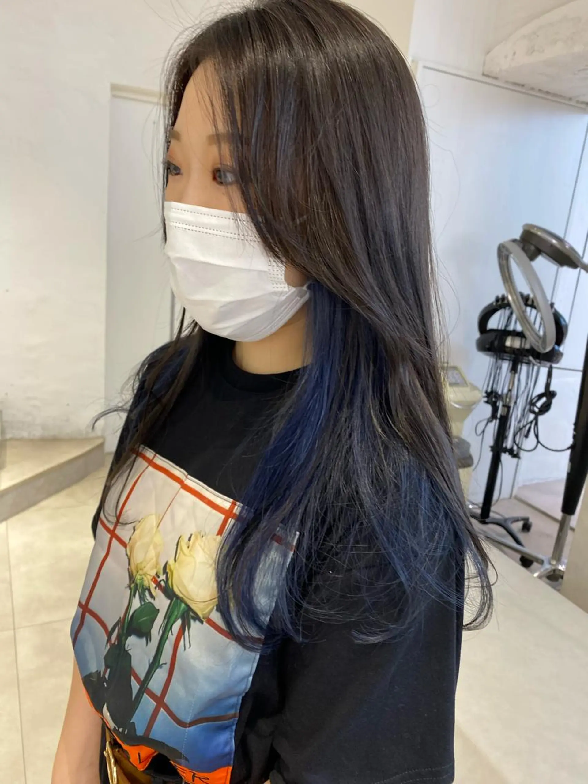 ロング ヘアカラー 【似合わせ提案】鈴木 舞のネイルデザイン