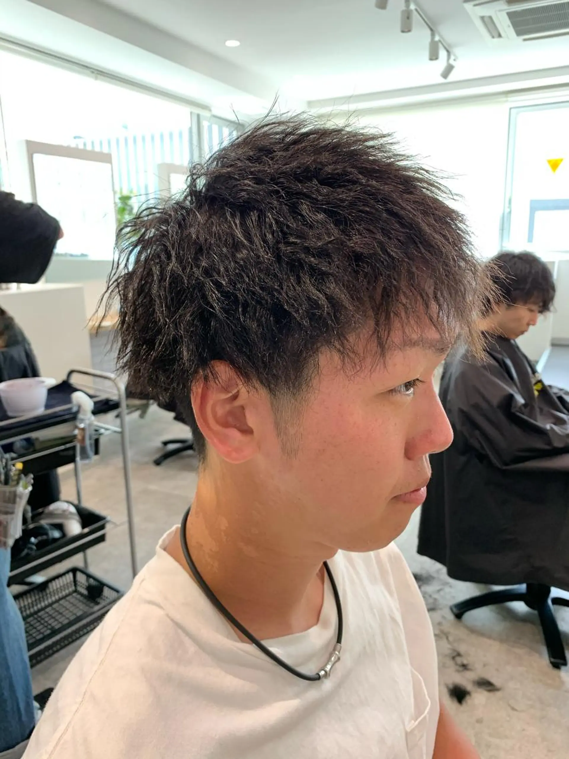 メンズ 大人レイヤー ヨシミカズヤのヘアスタイル