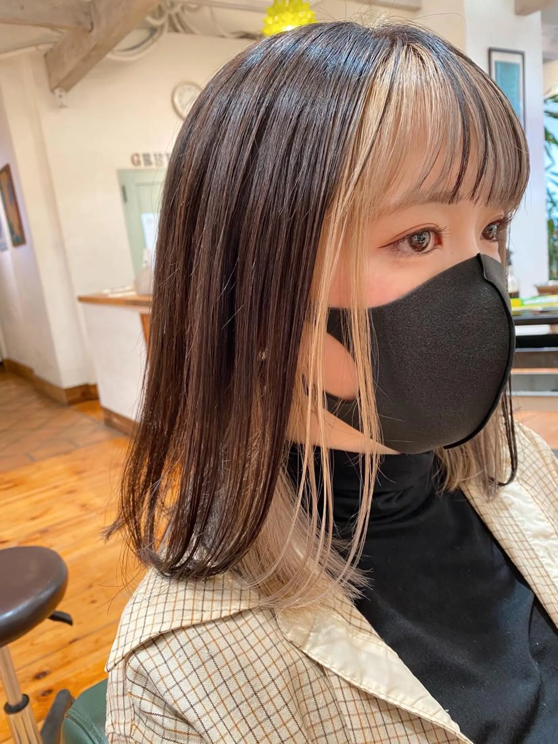 ショート カラー カット特化柏駅 徒歩3分LOUのヘアスタイル