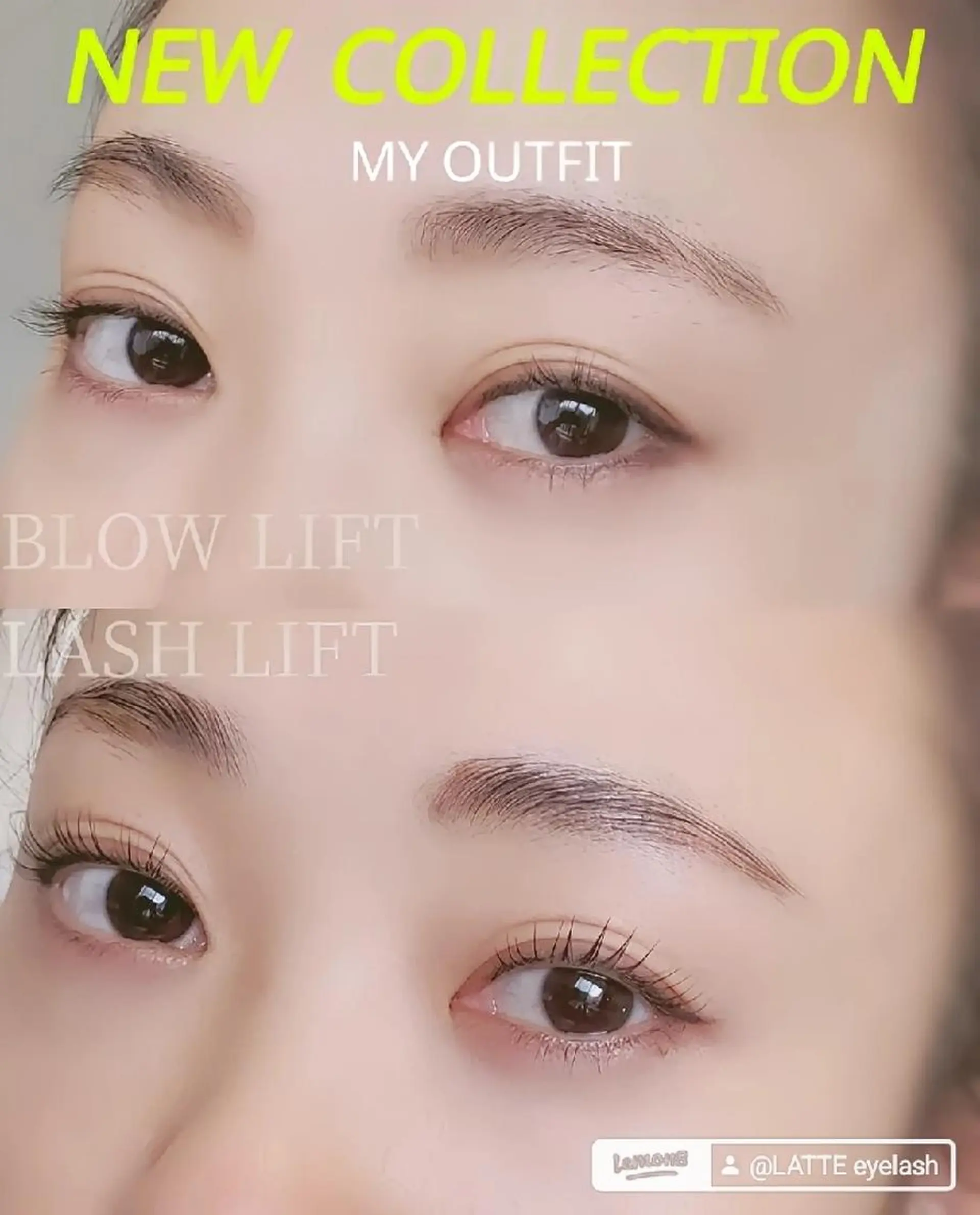 マツエク・マツパ アイブロウ LATTE マツエク&ハイパーナイフ所属・LATTE eyelashのマツエク・マツパデザイン