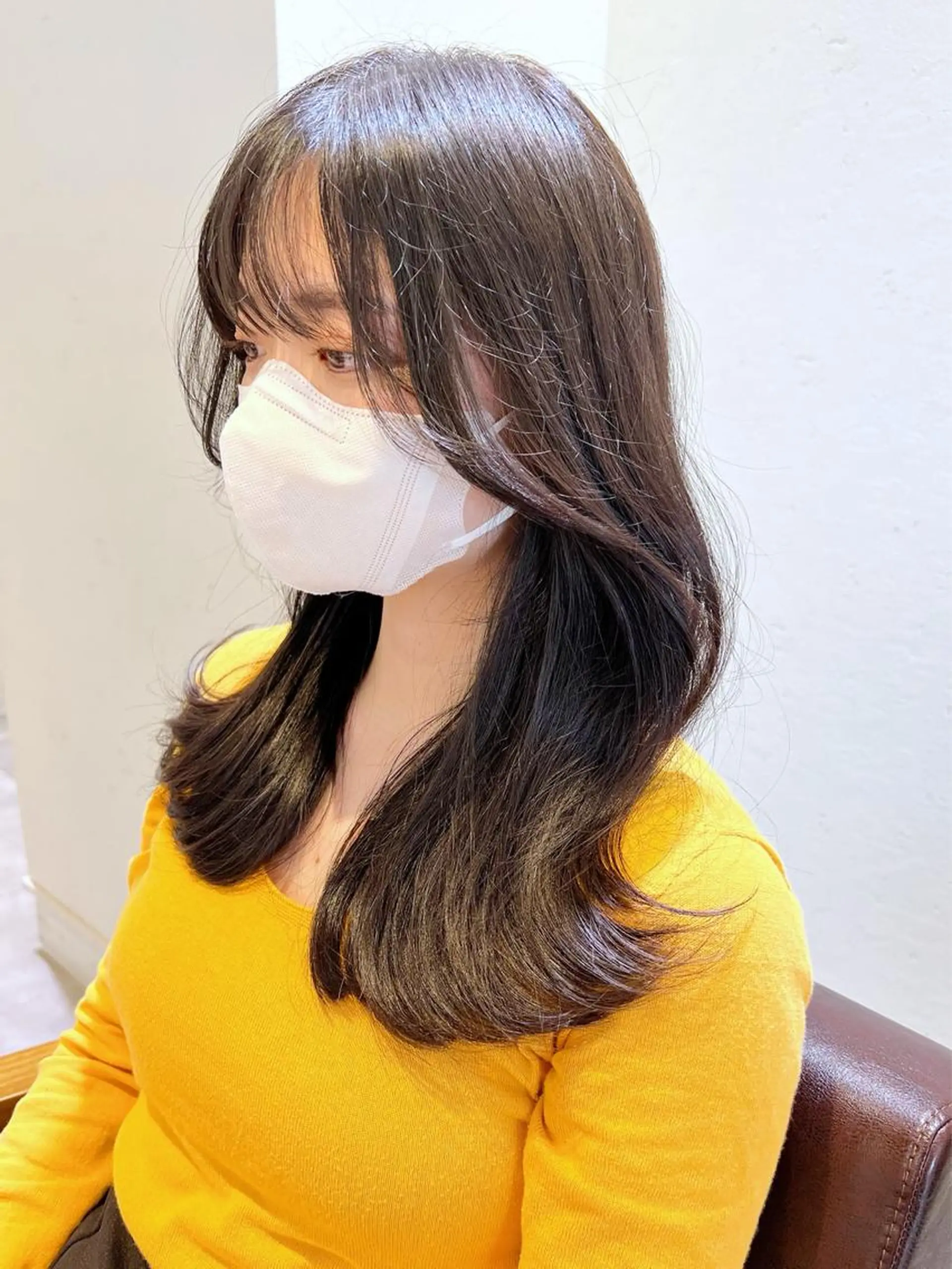 セミロング カラー カット トリートメント 韓国ヘア×髪質改善 /yoshikaのヘアスタイル