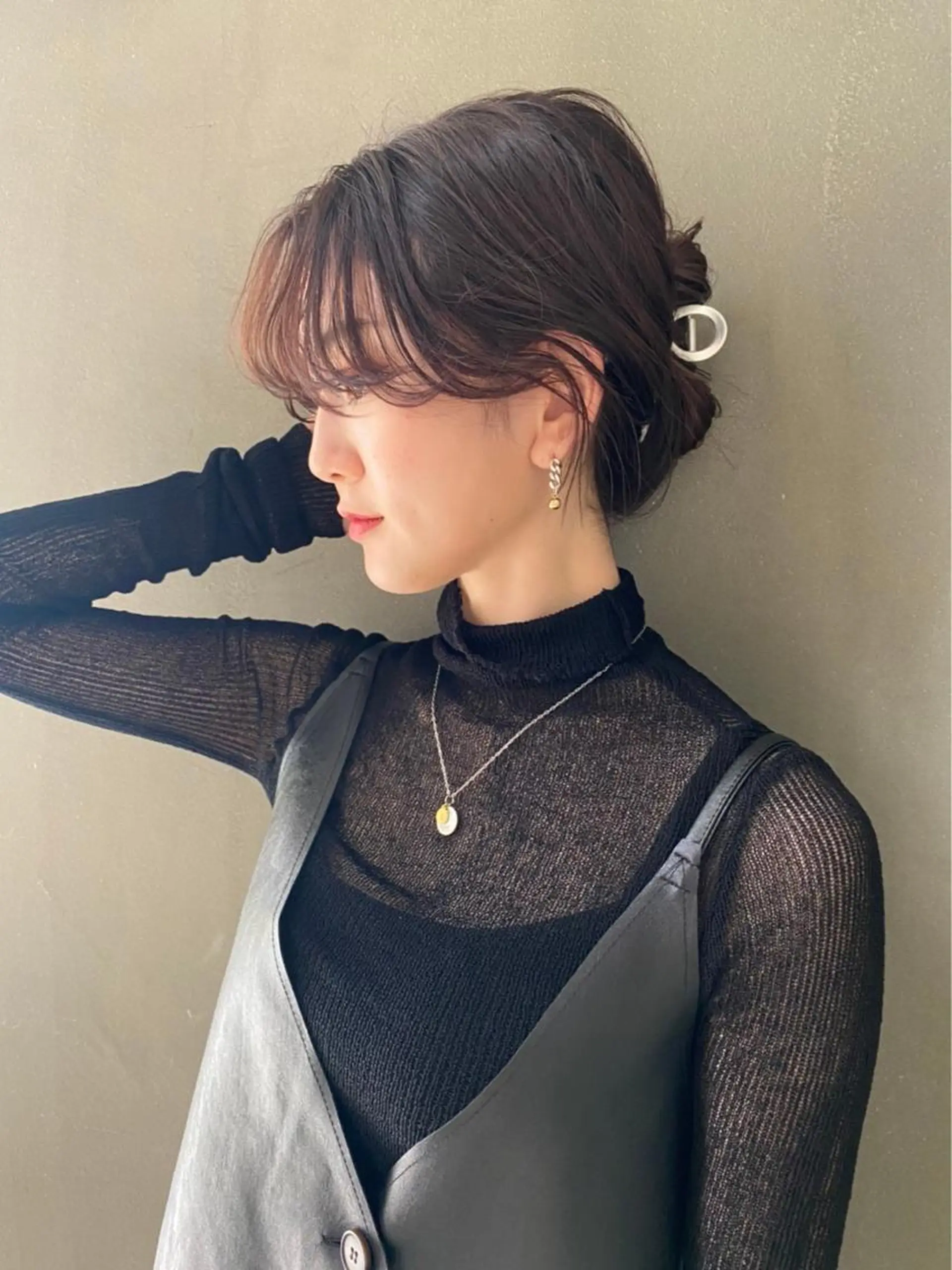 セミロング mono.所属・南茨/ヘッドスパ /カット/momoのヘアスタイル