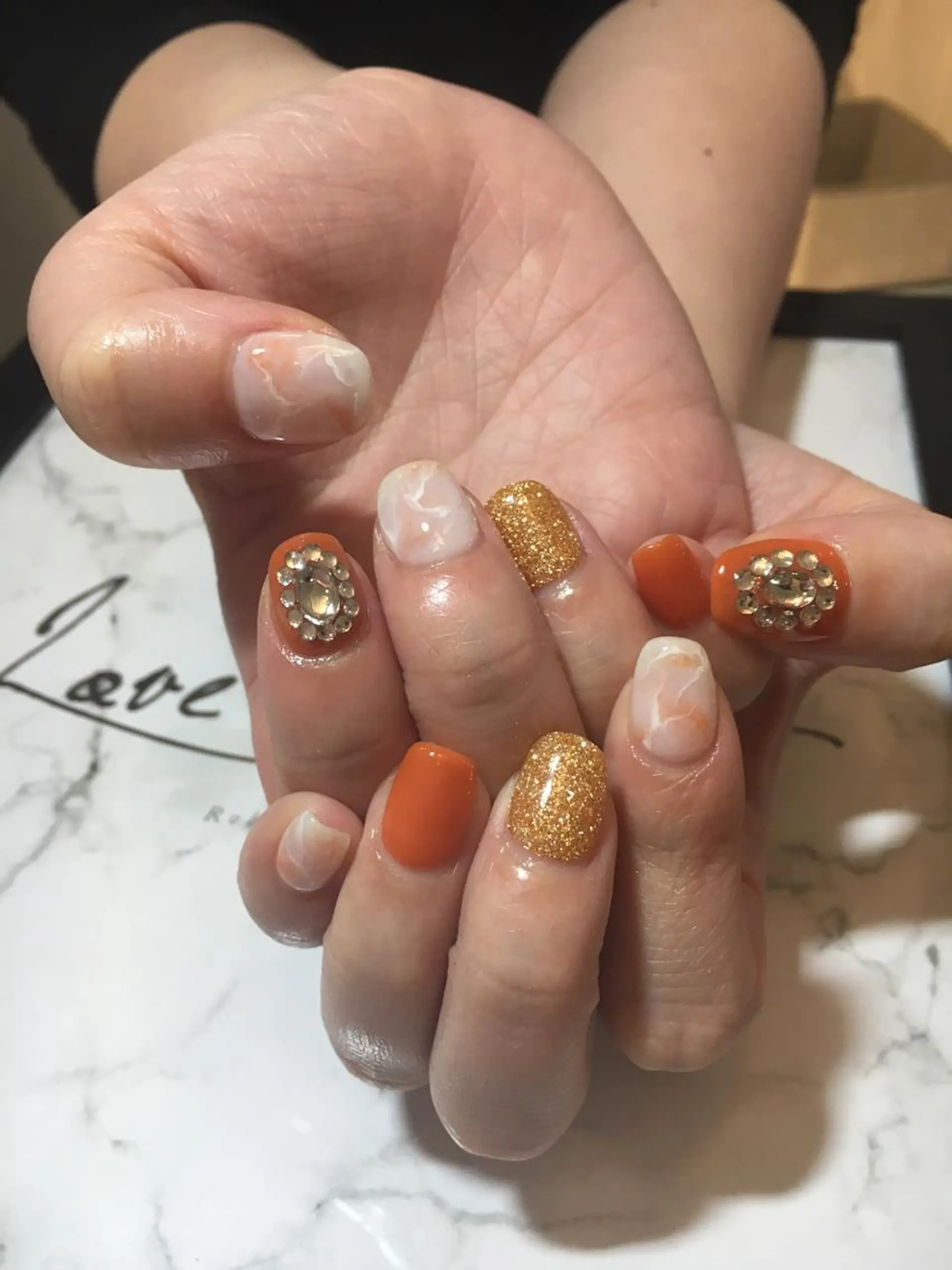 ネイル 持ち込み ハンドネイル LOVE NAIL 💕Sonoのネイルデザイン