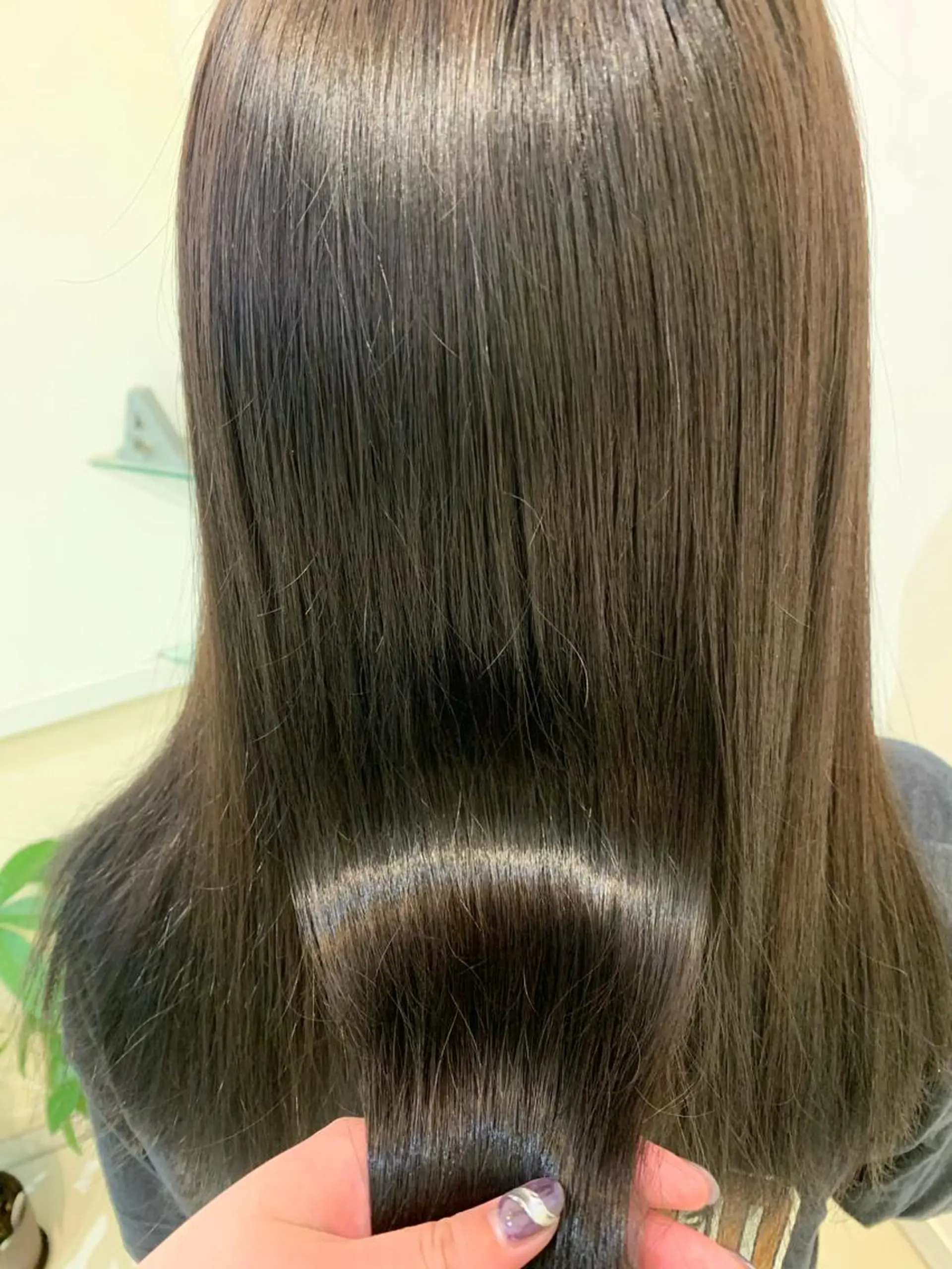 カラー ブリーチしない暖色 カラー🥀杉 優菜のヘアスタイル