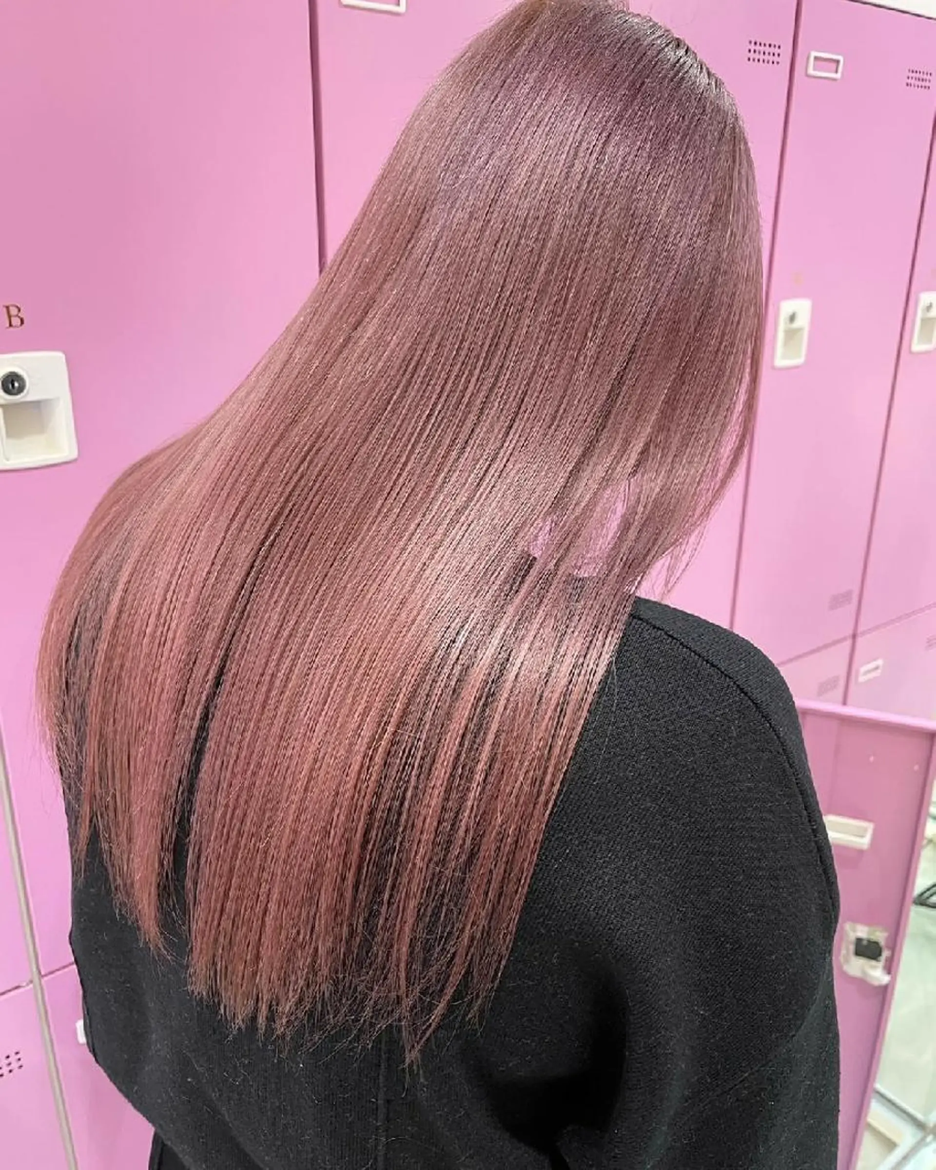 ロング カラー ラベンダーカラー ピンクカラー ピンクラベンダー ヘアカラー トリートメント 🌈GAME🌈 横浜店のヘアスタイル