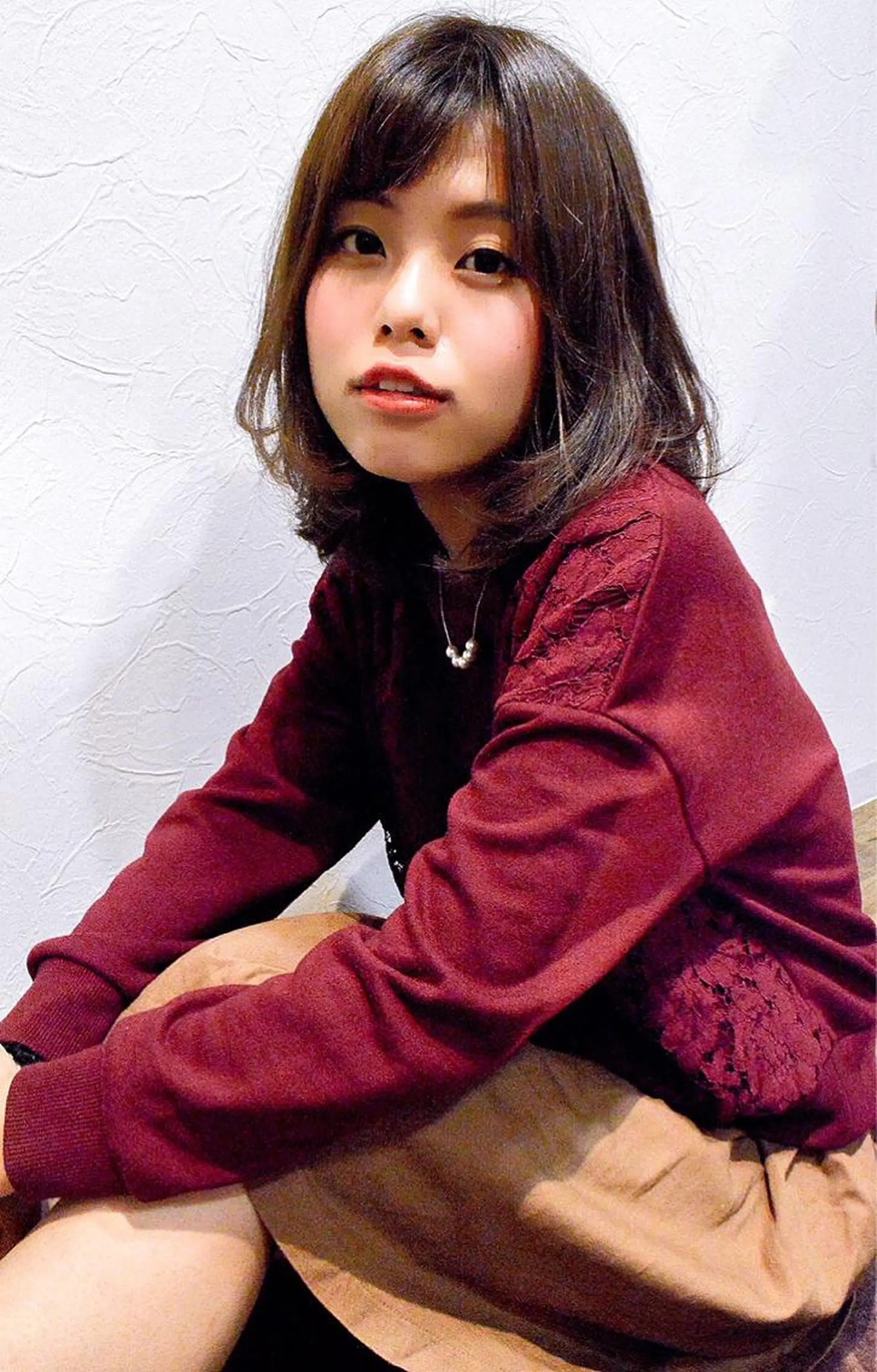 ミディアム ボブ Latot (ラトット)所属・白石 真宏のヘアスタイル