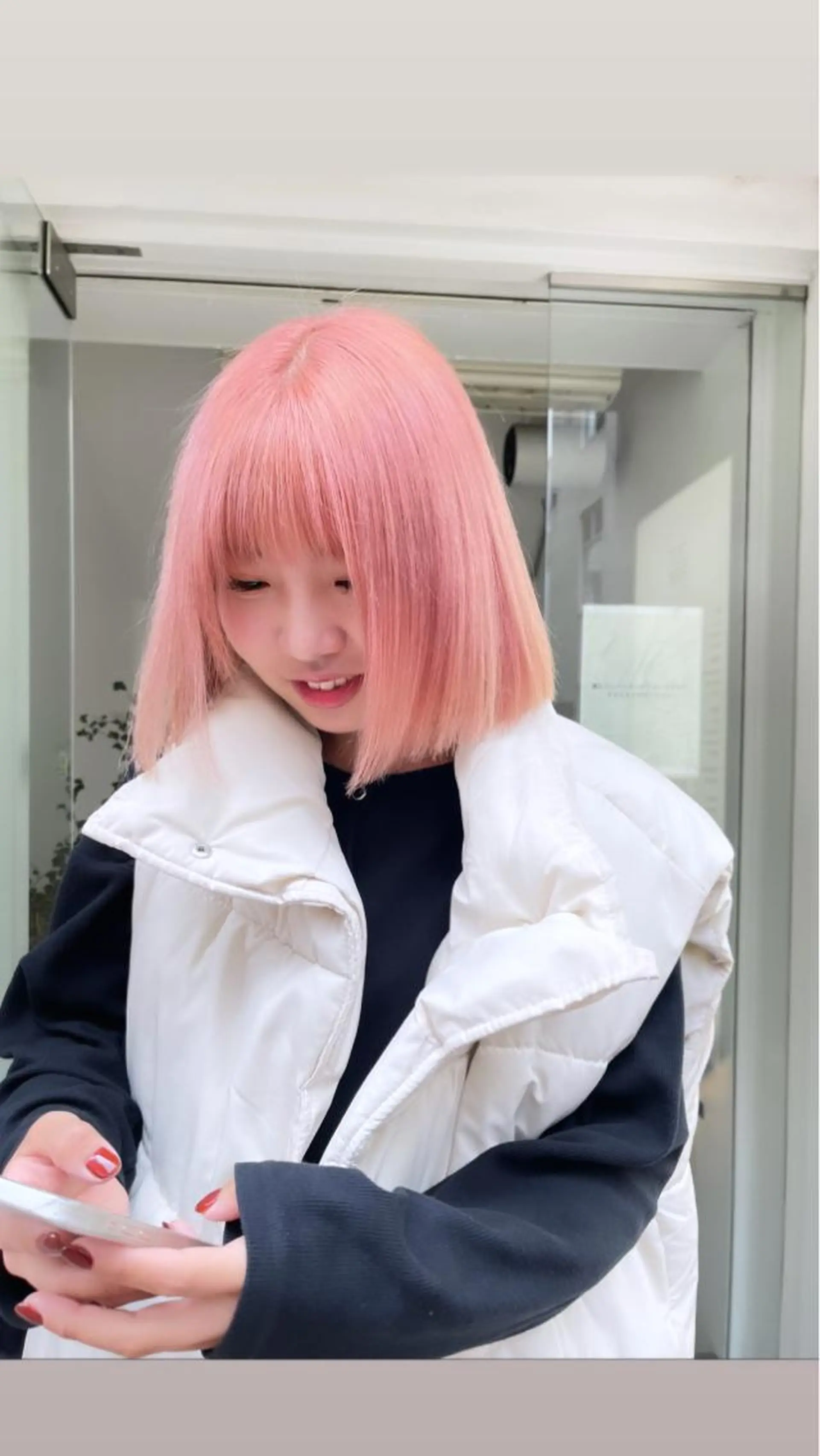 ミディアム カラー カット ヘアカラー zestKalon 🔗IBUのヘアスタイル