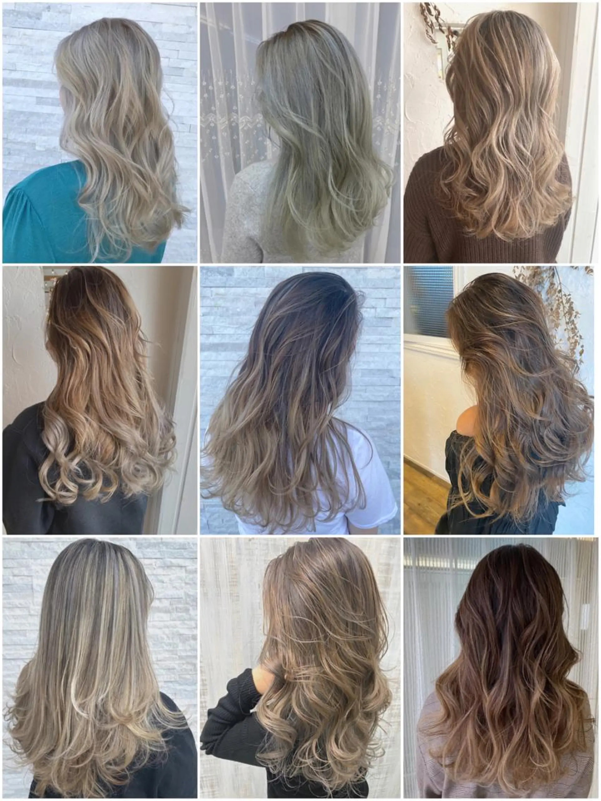 ロング カラー パーマ ヘアアレンジ メンズ キッズ ネイル 美容室 ソンリエのヘアスタイル