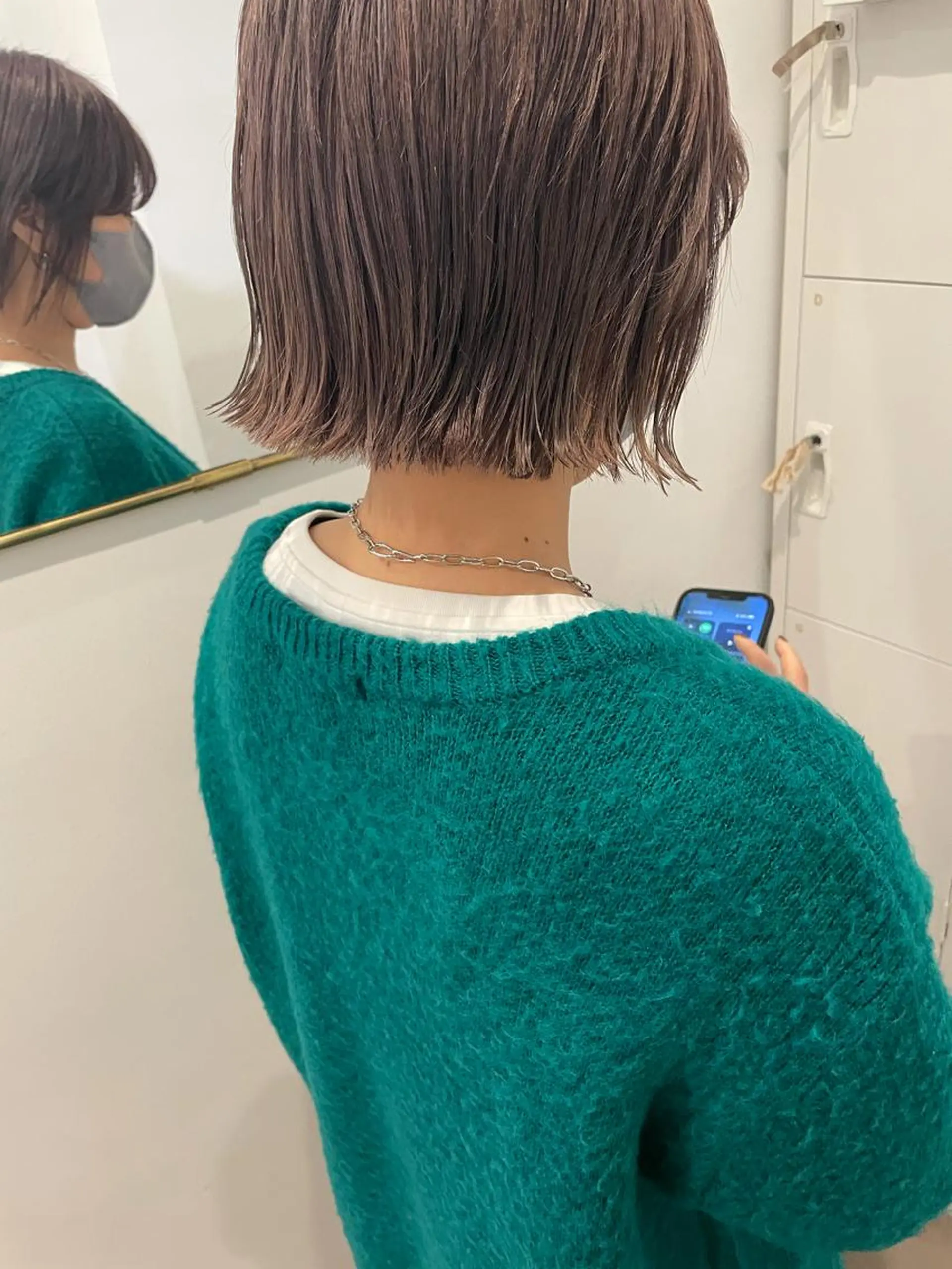 ショート 大迫 江梨のヘアスタイル