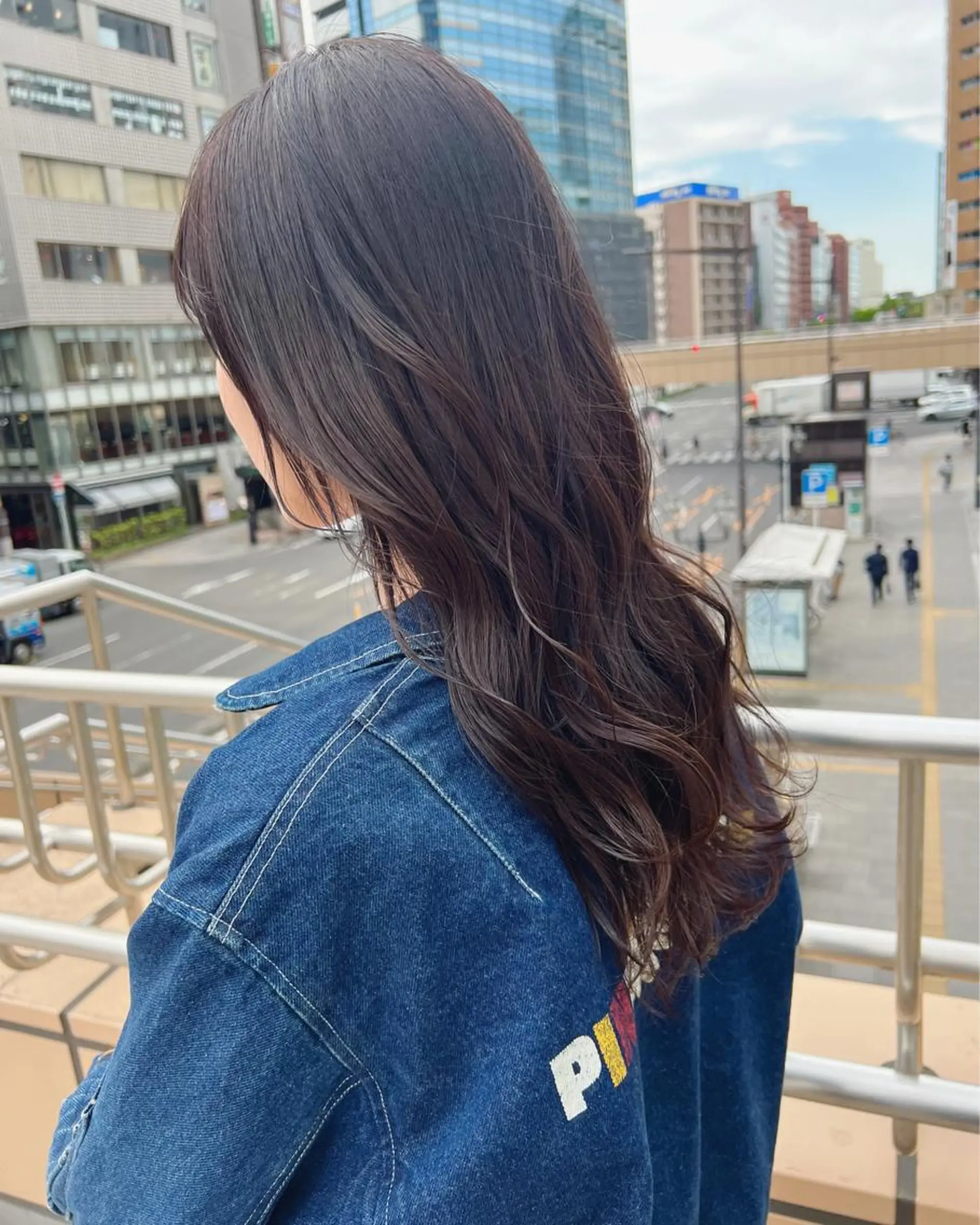 セミロング 🎴イトウユウ🎴 #話さない美容師のヘアスタイル