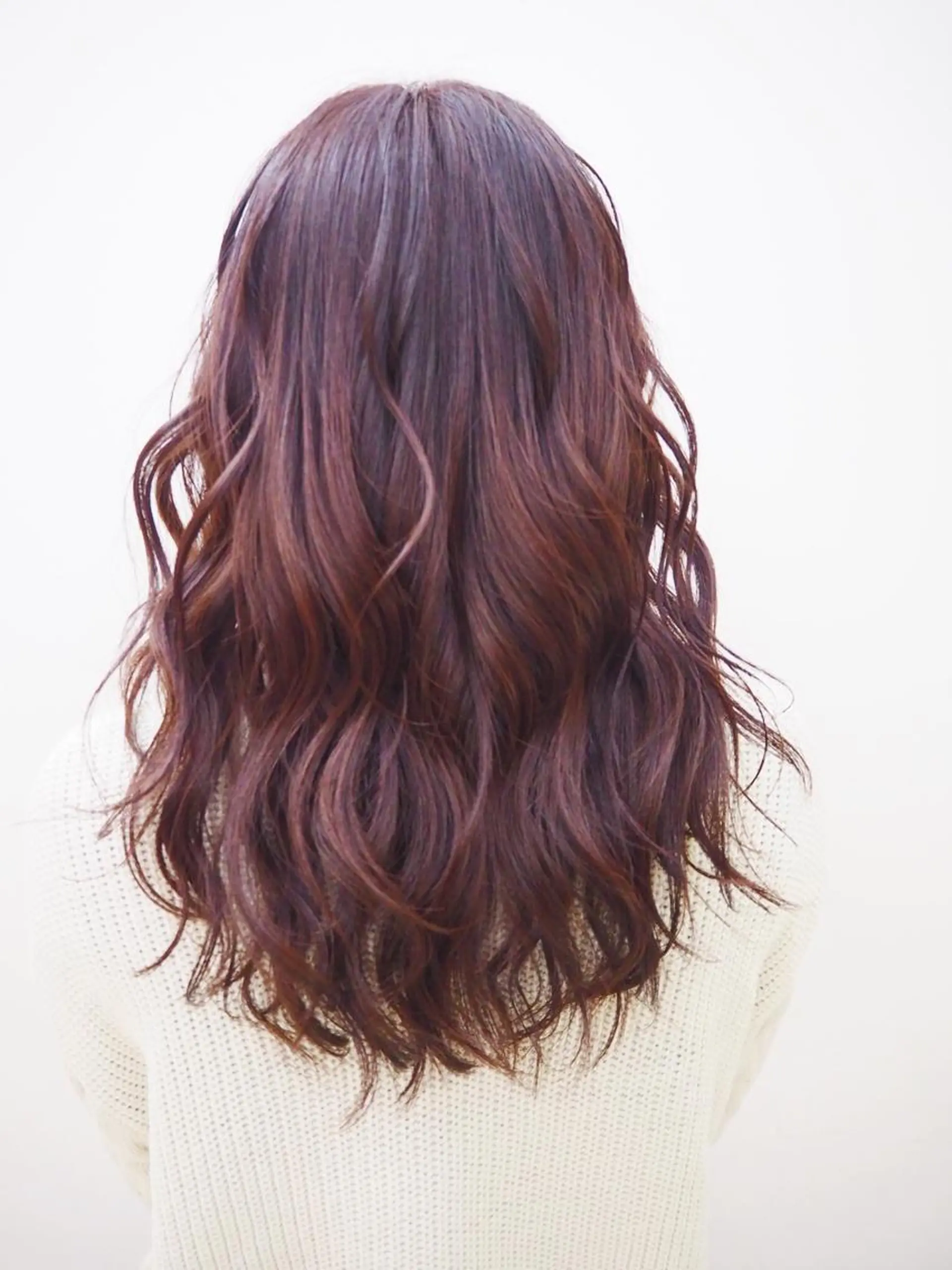 ミディアム カラー ヘアカラー 永岡 鉄平のヘアスタイル