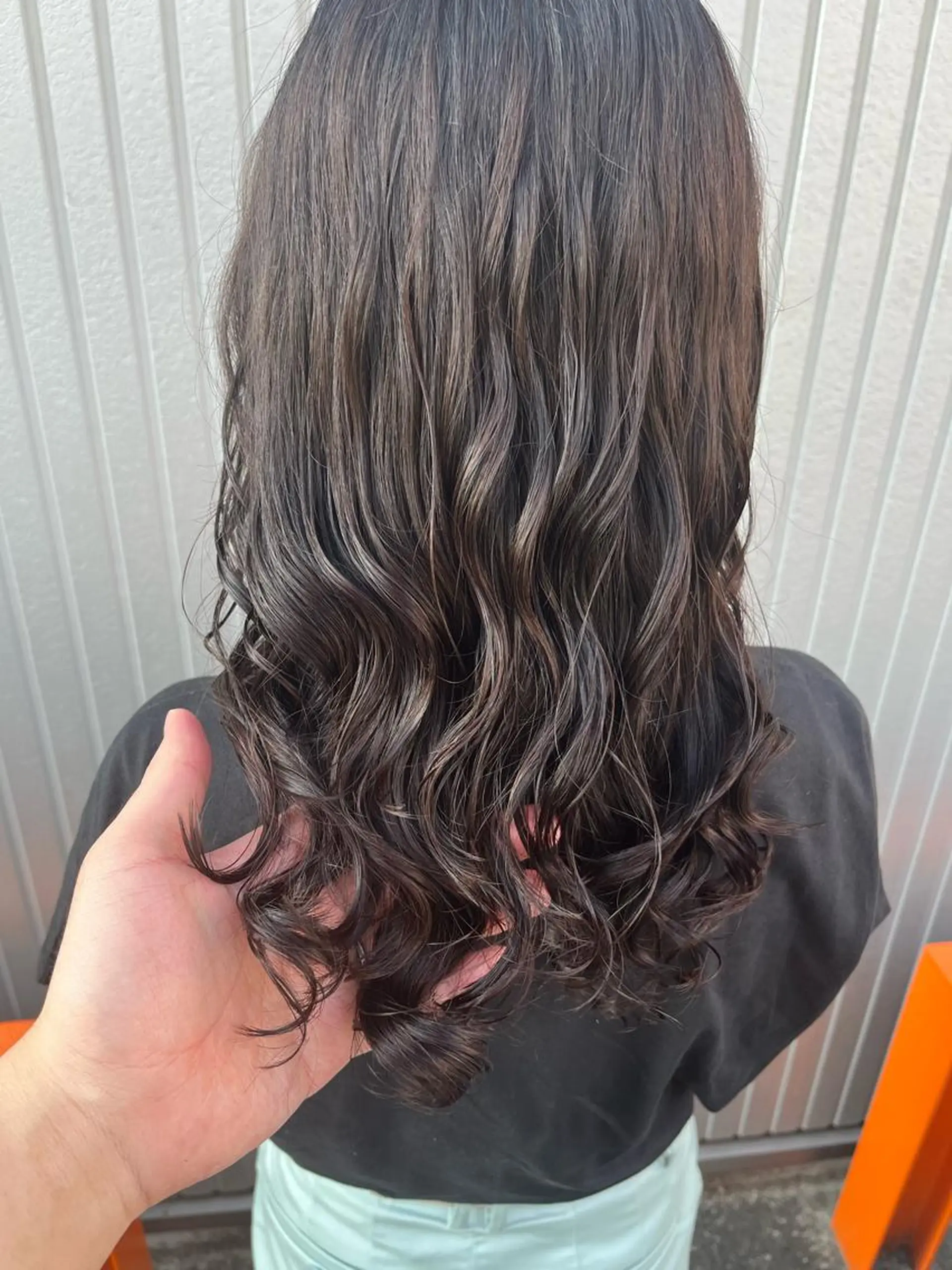 ロング パーマ カット パーマ 🌿ブルーモスク TOKYO🌿のヘアスタイル