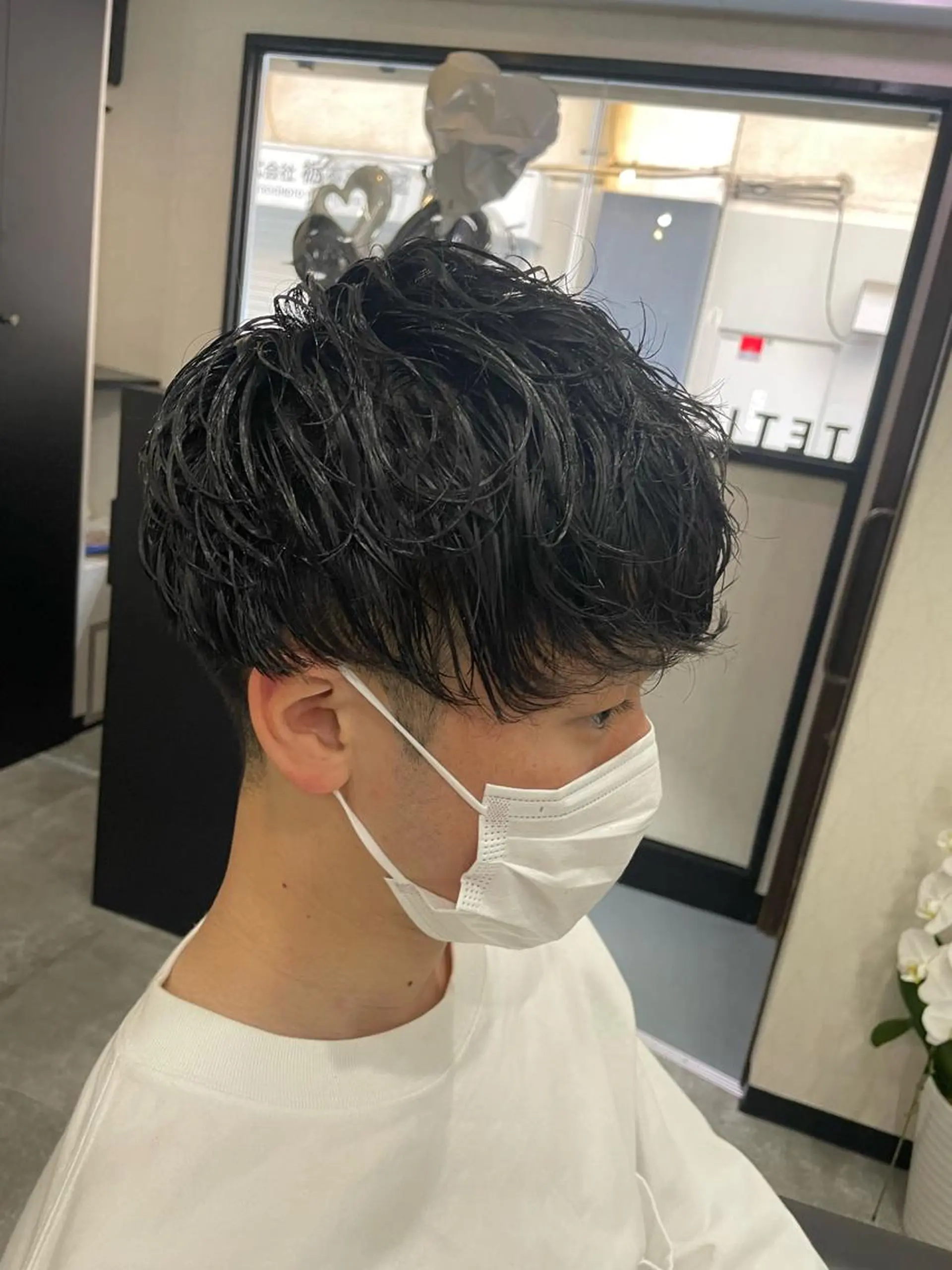 ショート パーマ メンズ TETISS所属・💈メンズパーマ 南谷💈のヘアスタイル