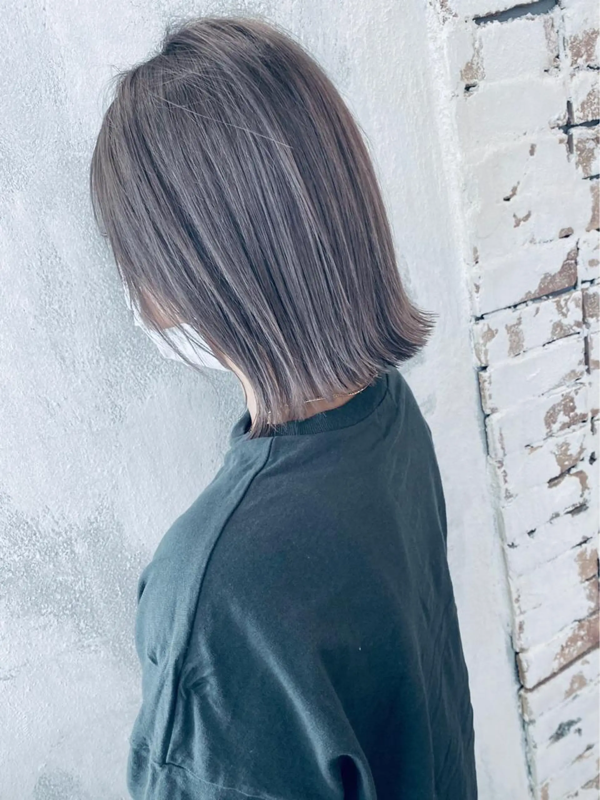 ミディアム カラー 理想のツヤ髪へ 👼谷山　潮音👼のヘアスタイル