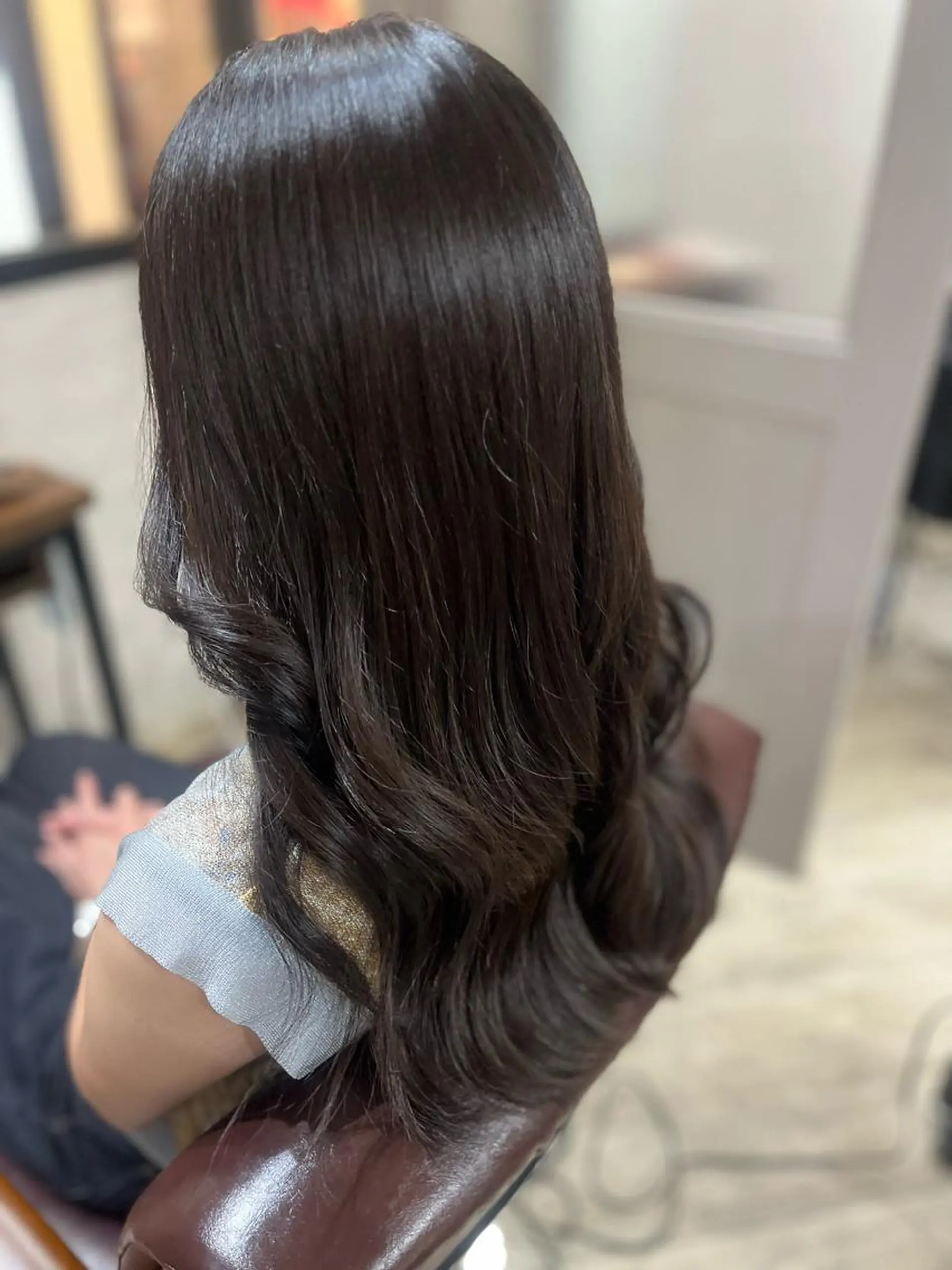 ロング カット ヘアカラー トリートメント 🫧ぷる艶カラー🫧 Yuubi🦩のヘアスタイル