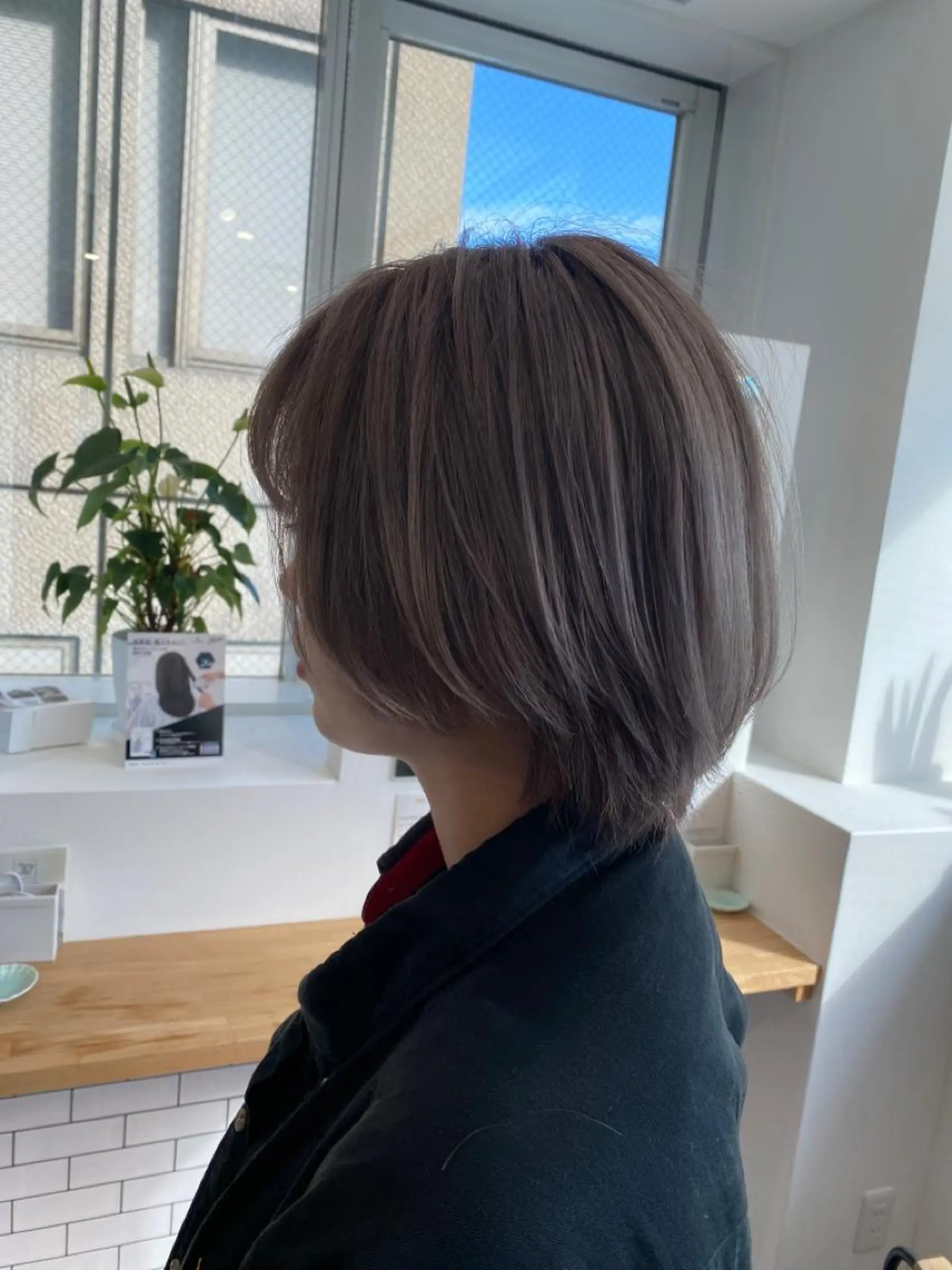 ショート カラー カット ヘアカラー JILBLAN京都 ショート/ハイライトのヘアスタイル