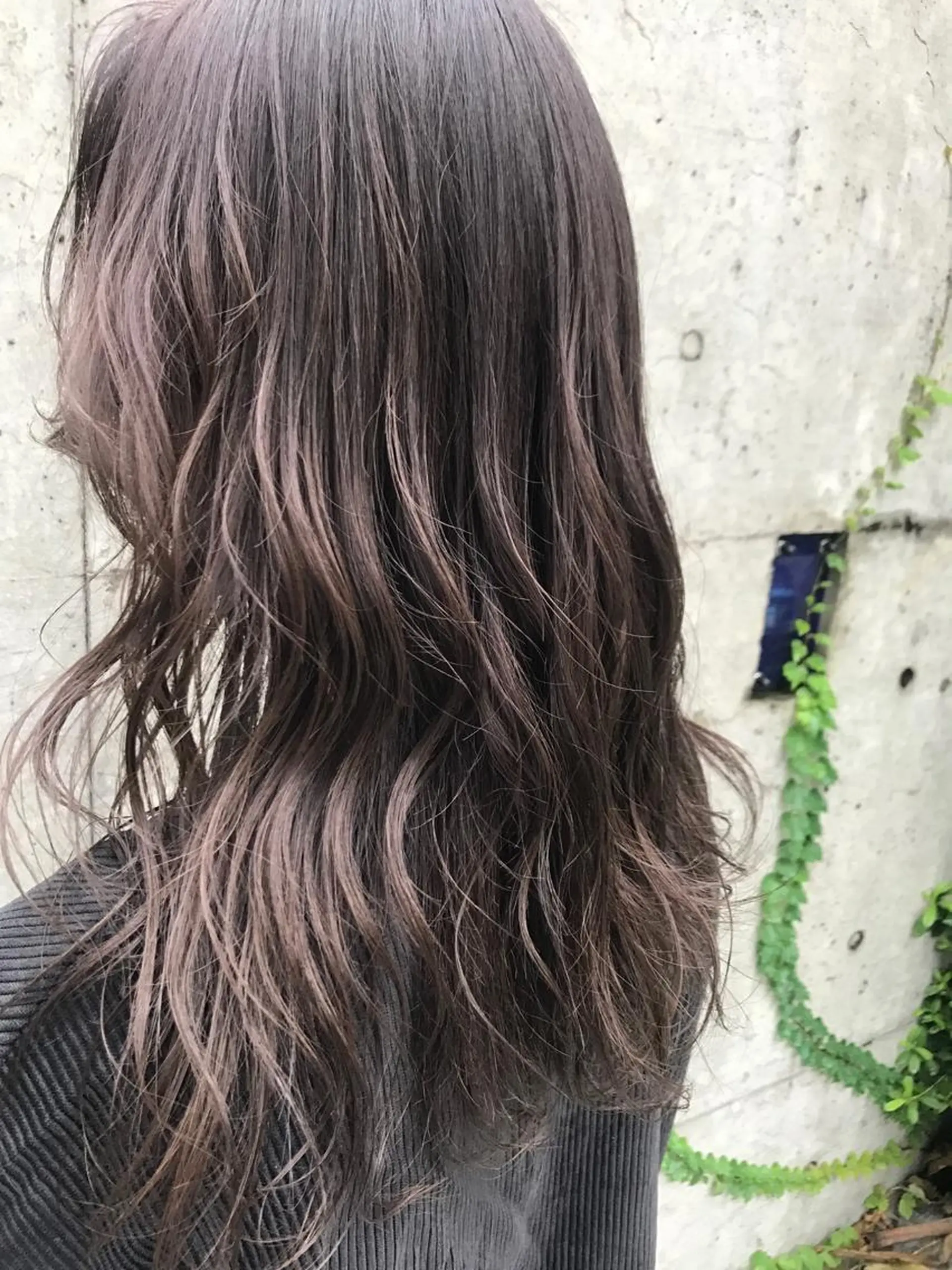 ロング カラー ベージュカラー ラベンダーカラー ラベンダーベージュ DUMBO所属・【完全マンツー 恵比寿】佐藤 翔のヘアスタイル