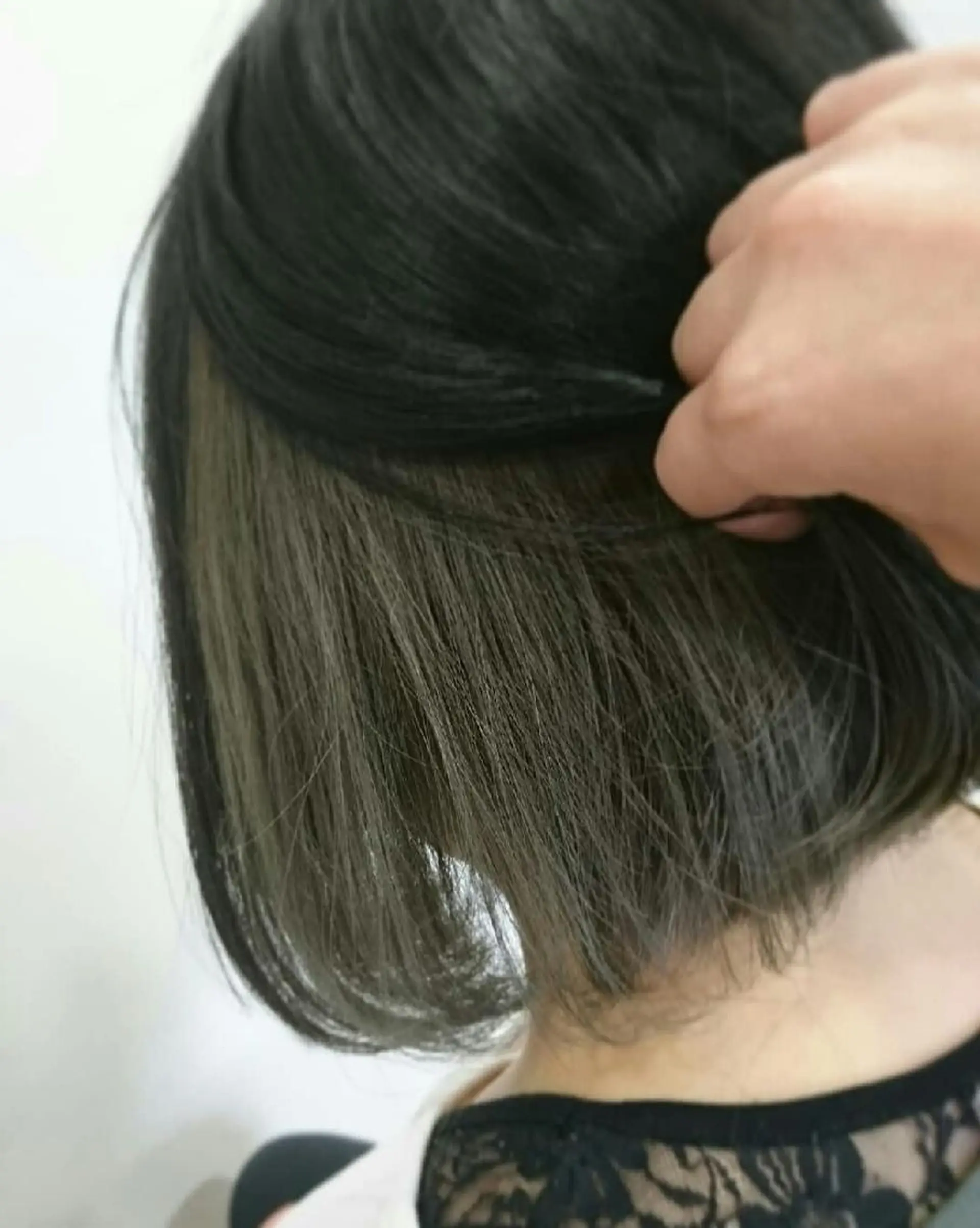 ショート カラー インナーカラー シルバー ボブ 💎カラー特化💎 長嶺文江💎のヘアスタイル