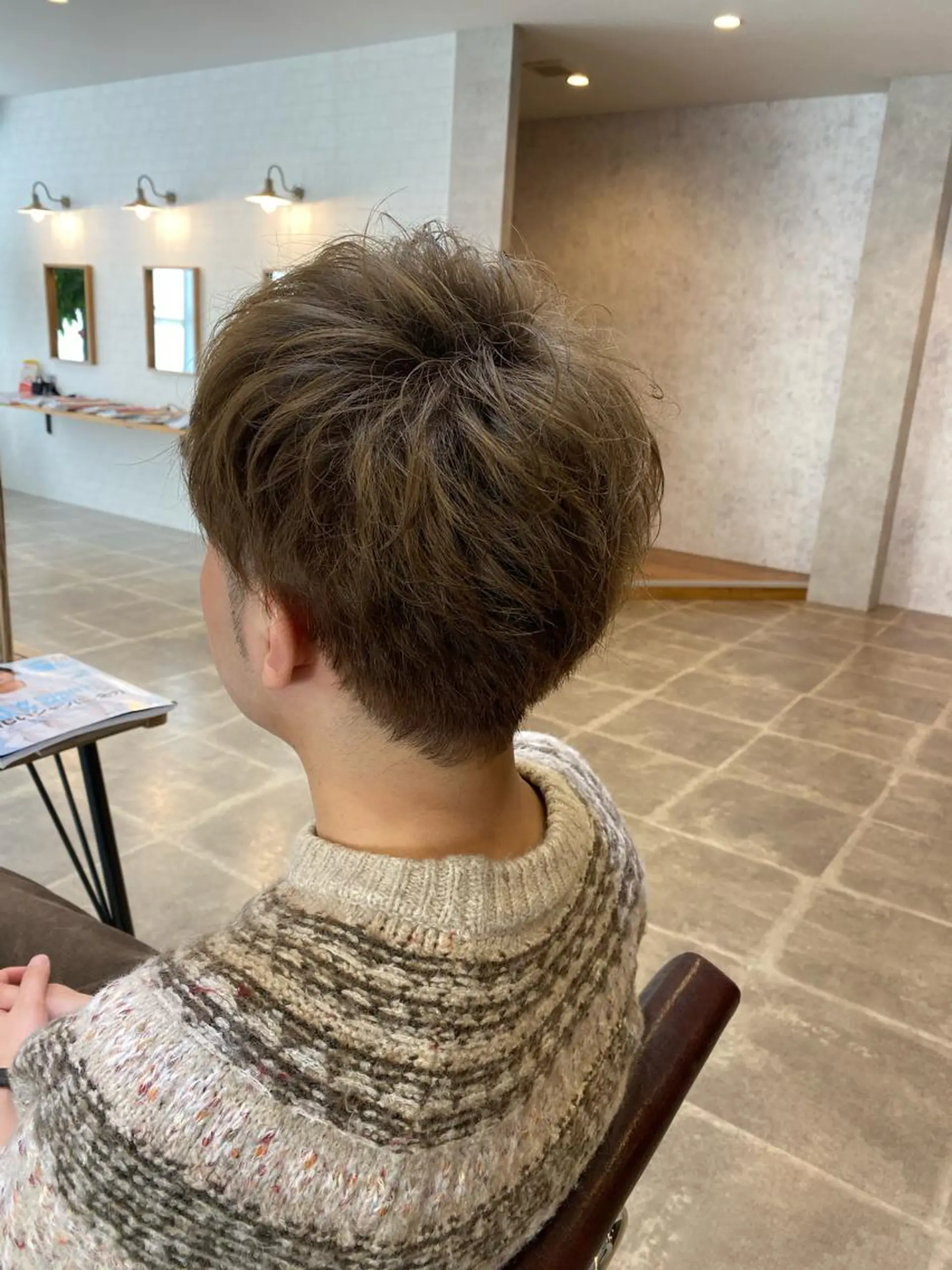 メンズ メンズブリーチ ヘアカラー トリートメント KAITOH ATSUSHIのヘアスタイル