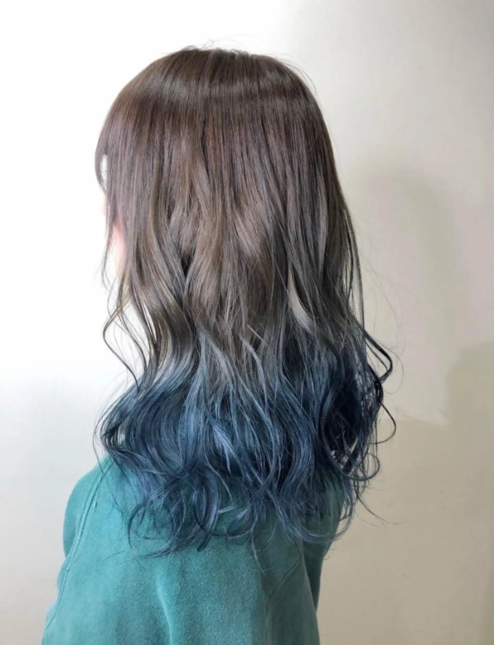 ロング カラー アッシュ グラデーションカラー Kimura Miyukiのマツエク・マツパデザイン