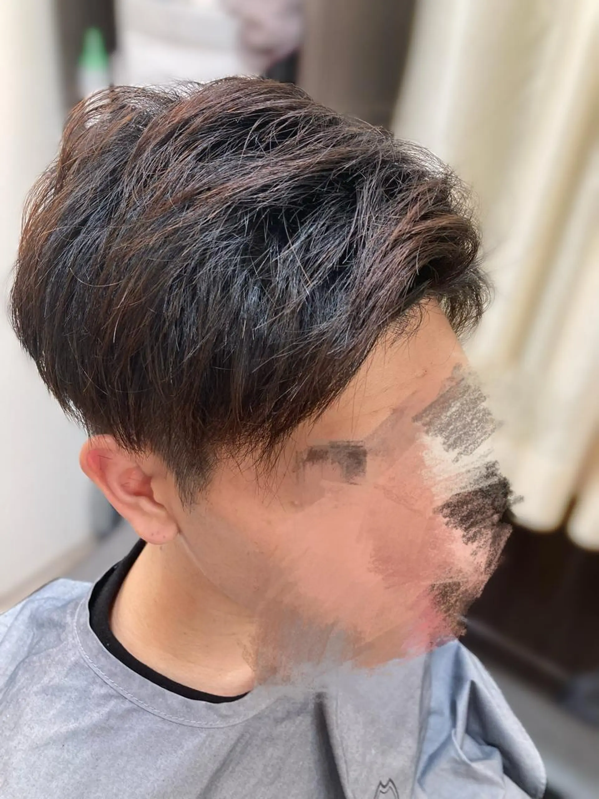 ショート メンズ LAVIE the BARBER所属・徒歩5分ビジネスマン カット👦🏻うしだのヘアスタイル