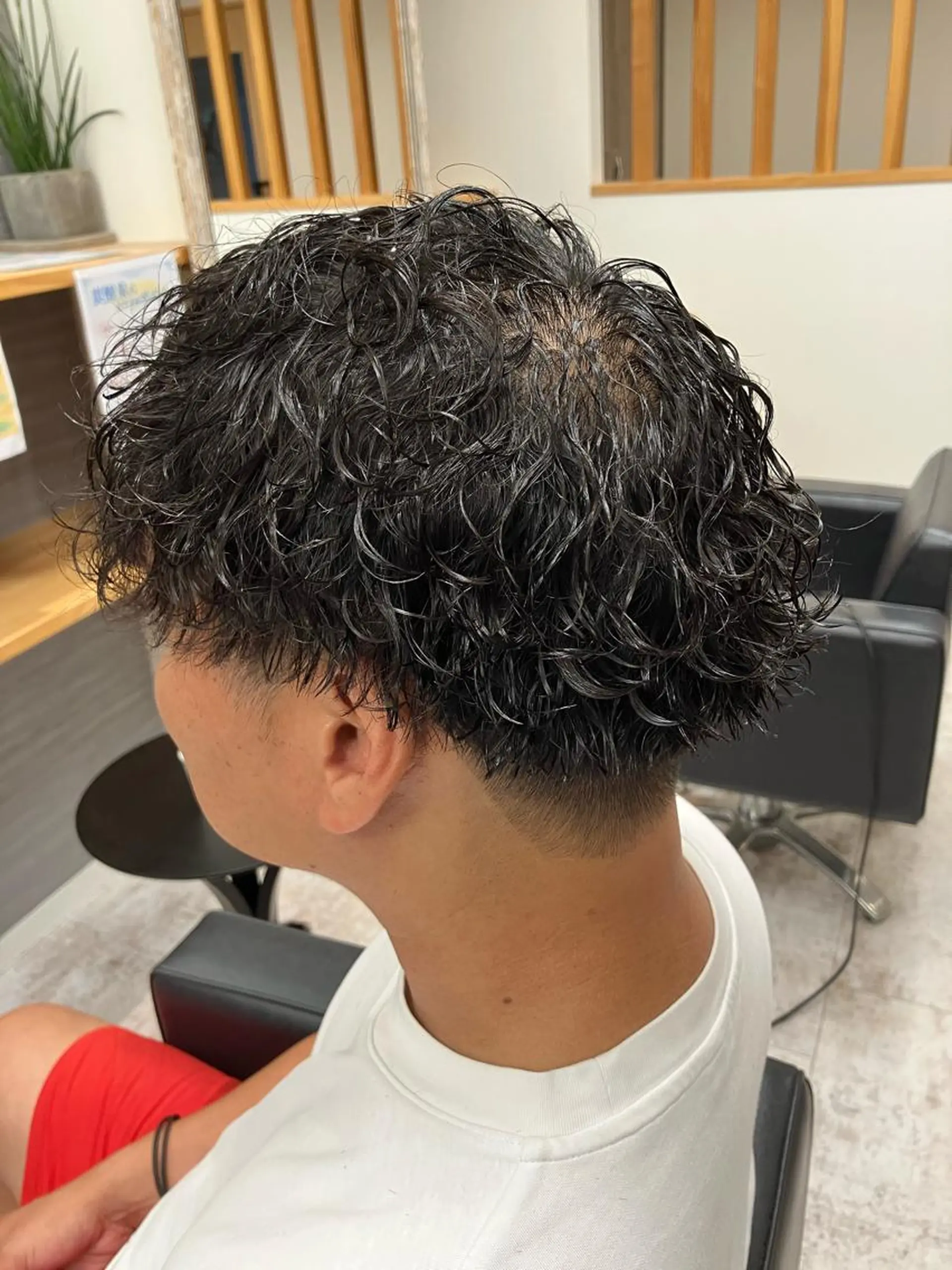 パーマ メンズ カット パーマ メンズ特化/パーマ/ フェードWATARUのヘアスタイル